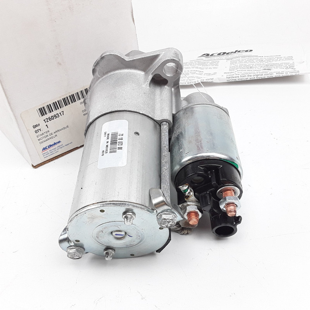 Starter Motor Fits GMC Buick Saturn Chevrolet Pontiac 2007-2017 2.0L 2.2L 2.4L