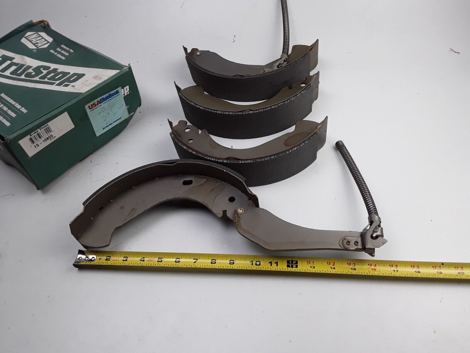 Brake Shoes Rear For Chevrolet Silverado, GMC Sierra 1500 1/2 Ton 2007 2008 2009 - HotCarParts