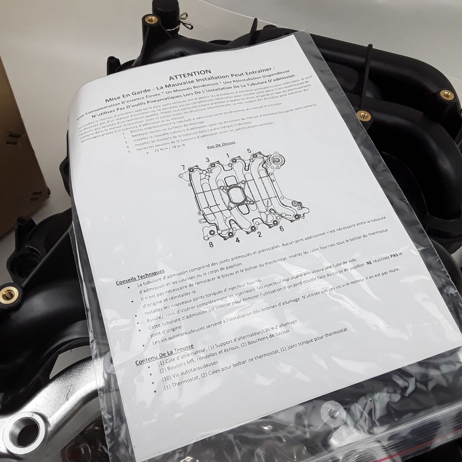 Intake Manifold Fits Ford Lincoln Mercury 4.6 L 1996 1997 1998 1999 2000