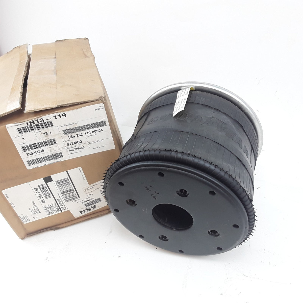 Goodyear 1R13-119 Air Suspension Spring Rolling Lobe For Trucks & Trailer