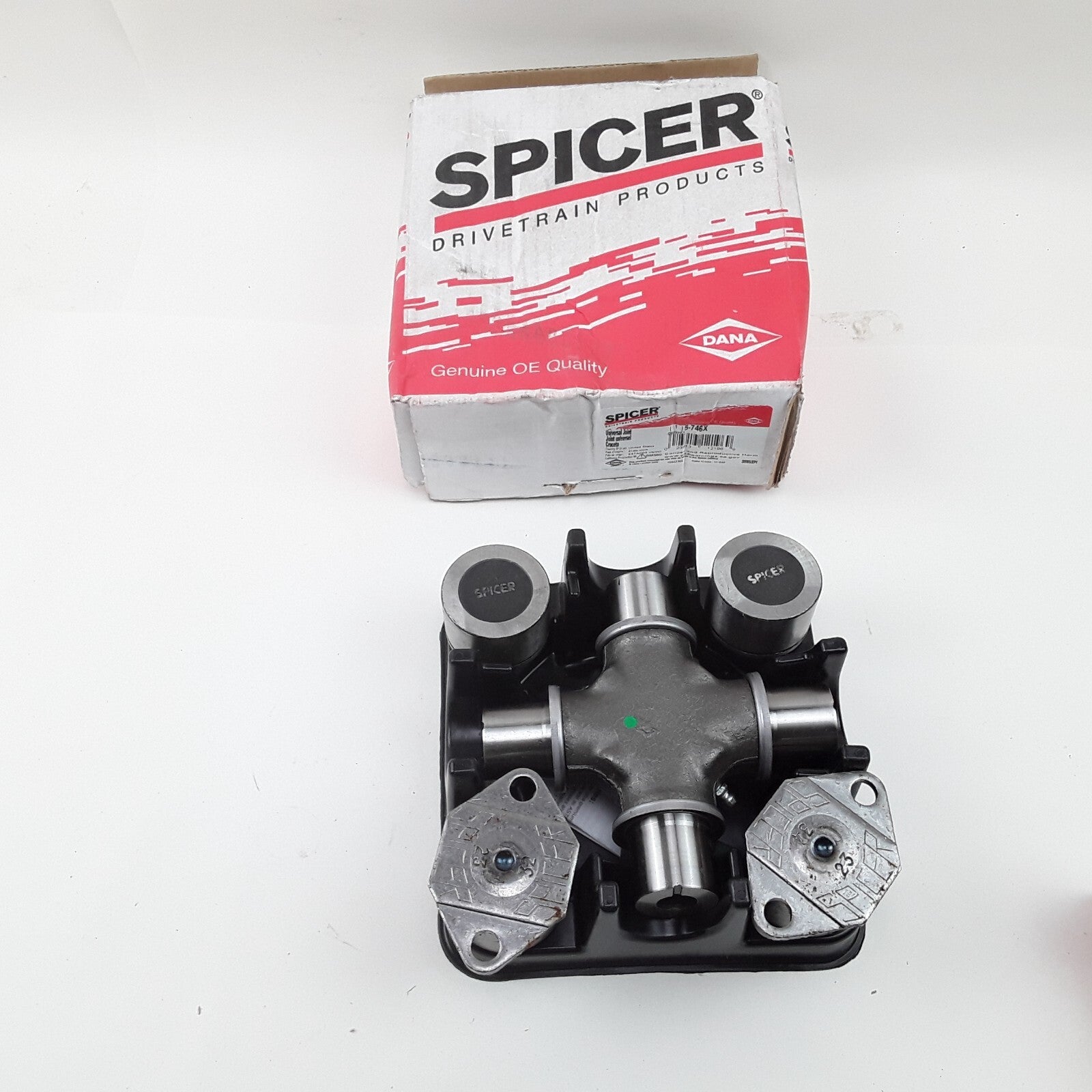 Dana 5-746X - Universal Joint - Greaseable, HR Style For Heavy Duty Car Truck