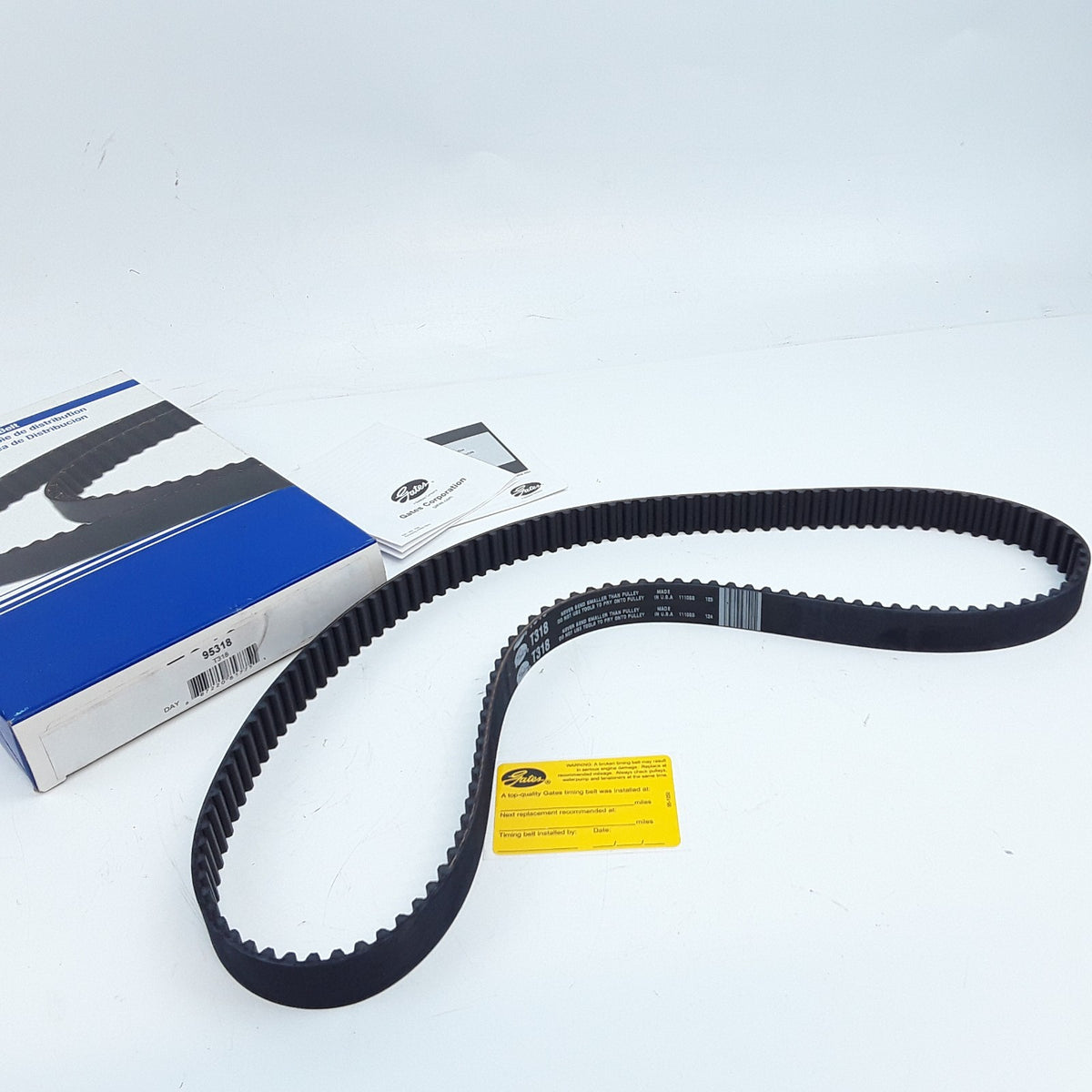 Gates T318 Automotive Timing Belt Fits Kia Rio 2001 2002 2003 2004 2005 1.6L-L4