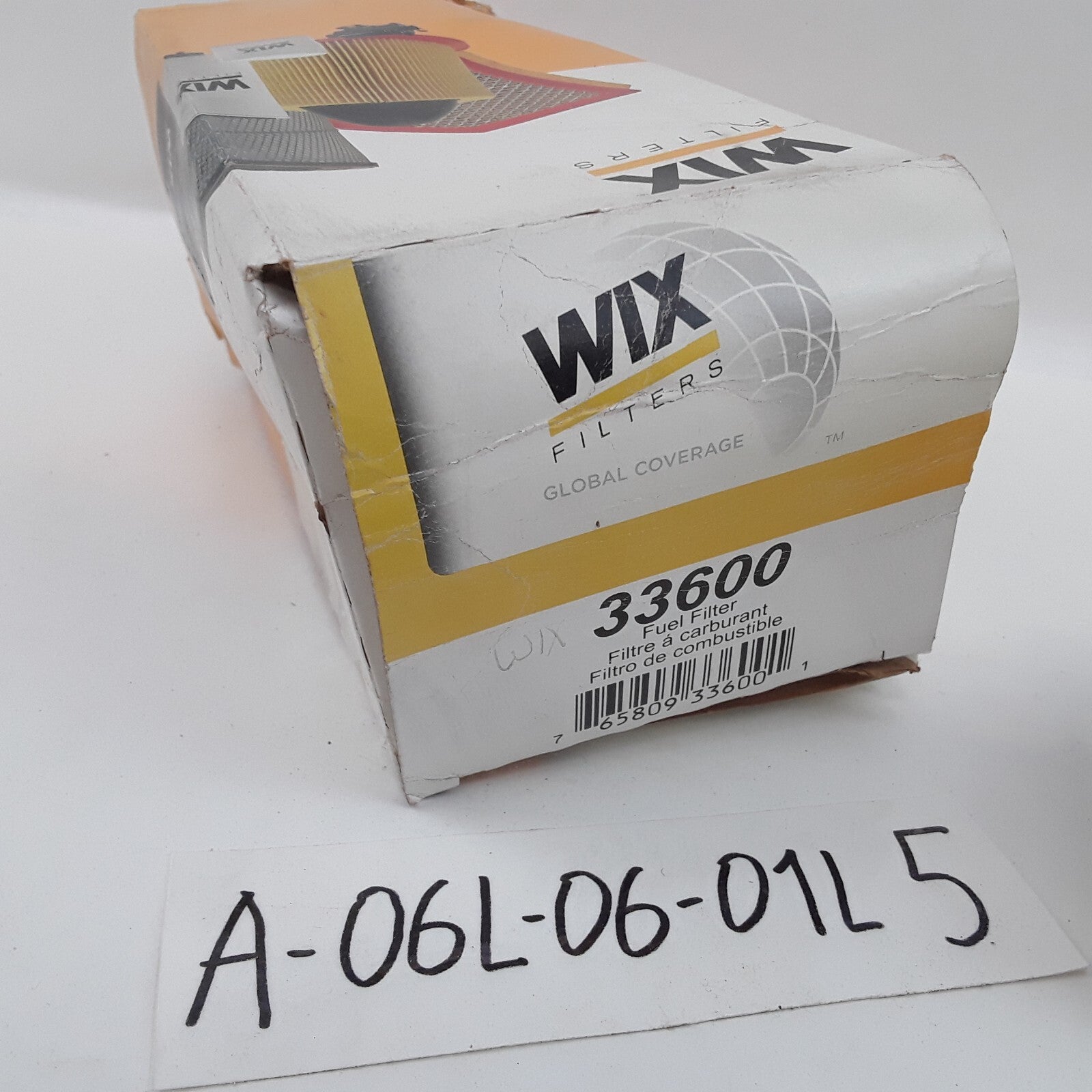 WIX 33600 Engine Fuel Filter Fits Ford E-450 E-350 Super Duty E-350 Club Wagon