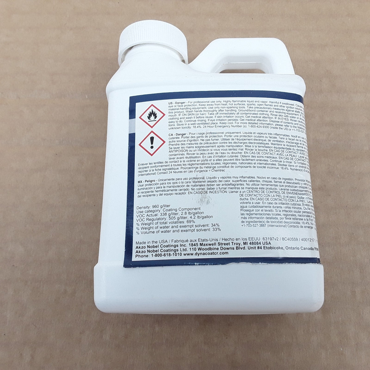 AkzoNobel 567996 Dynacoat Accelerator-HS Paint Drying Additive 250ML