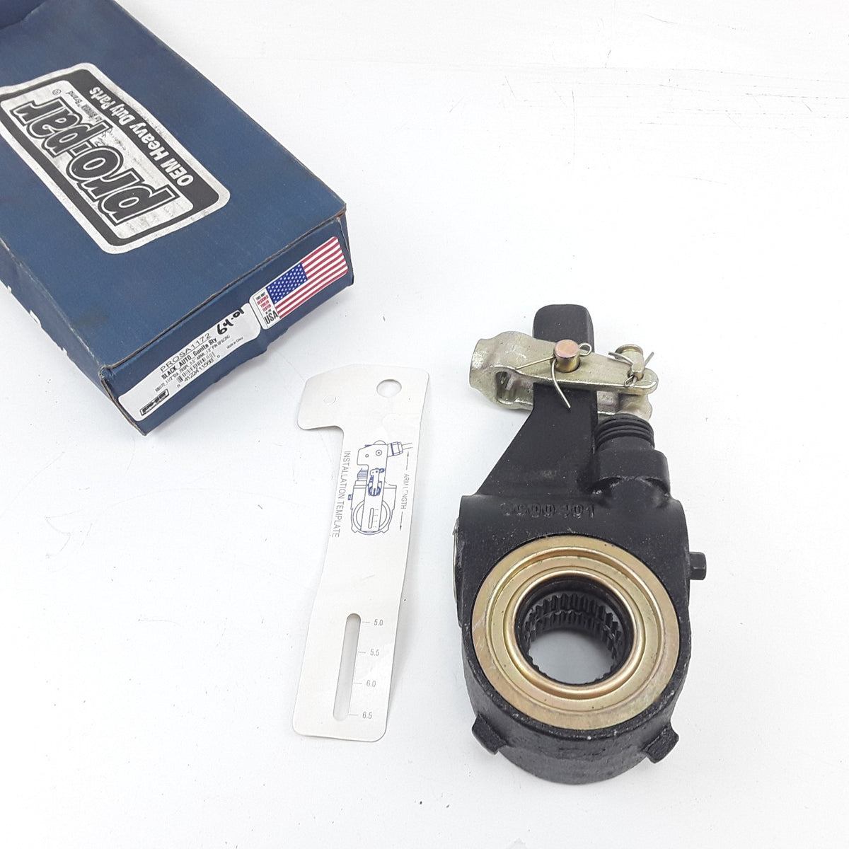 Automatic Slack Adjuster Straight 1-1/2"-28 Spline 5-1/2" Steer & Drive Axle