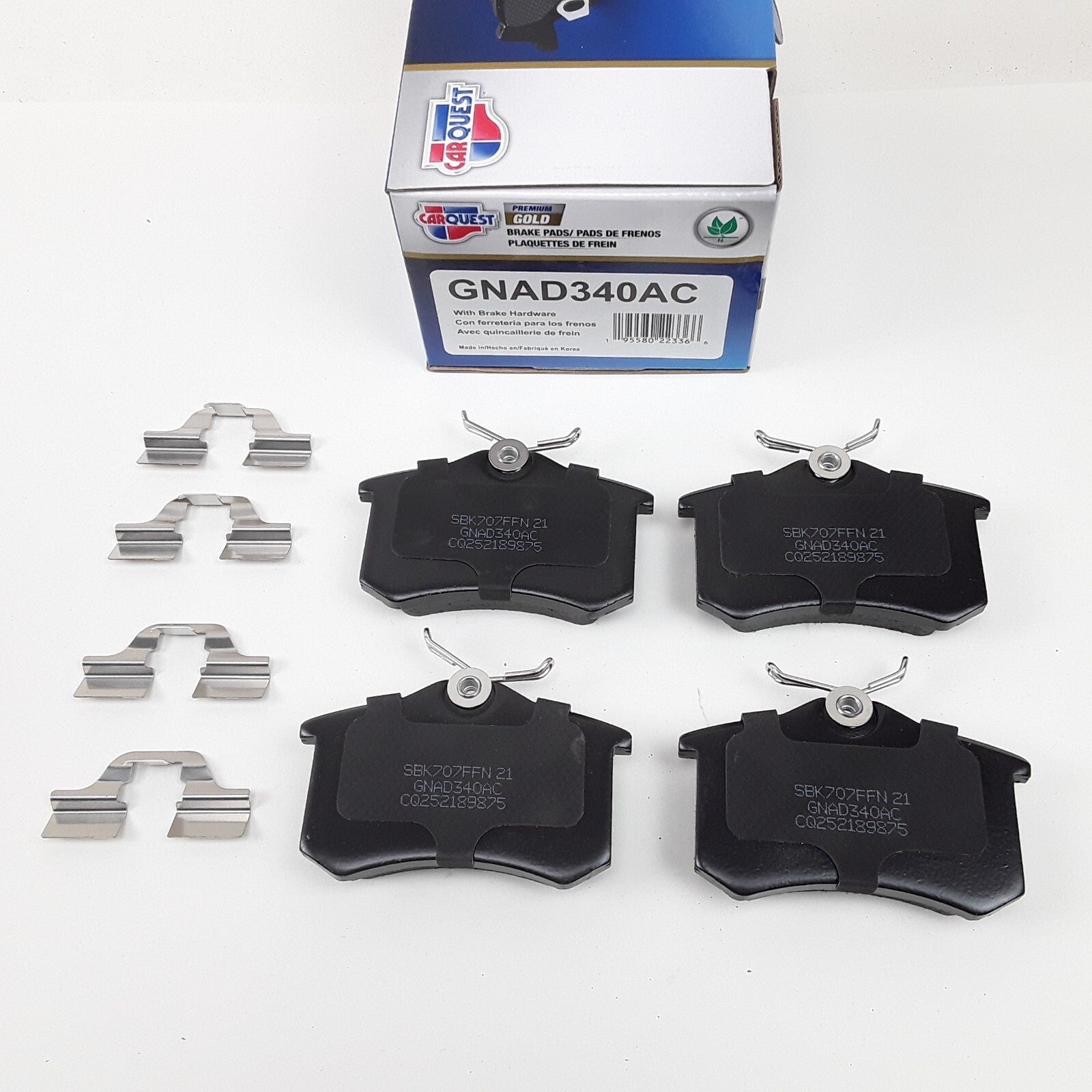 Rear Disc Brake Pads Set For Audi, Volkswagen Jetta Golf Passat Beetle 1998-2018