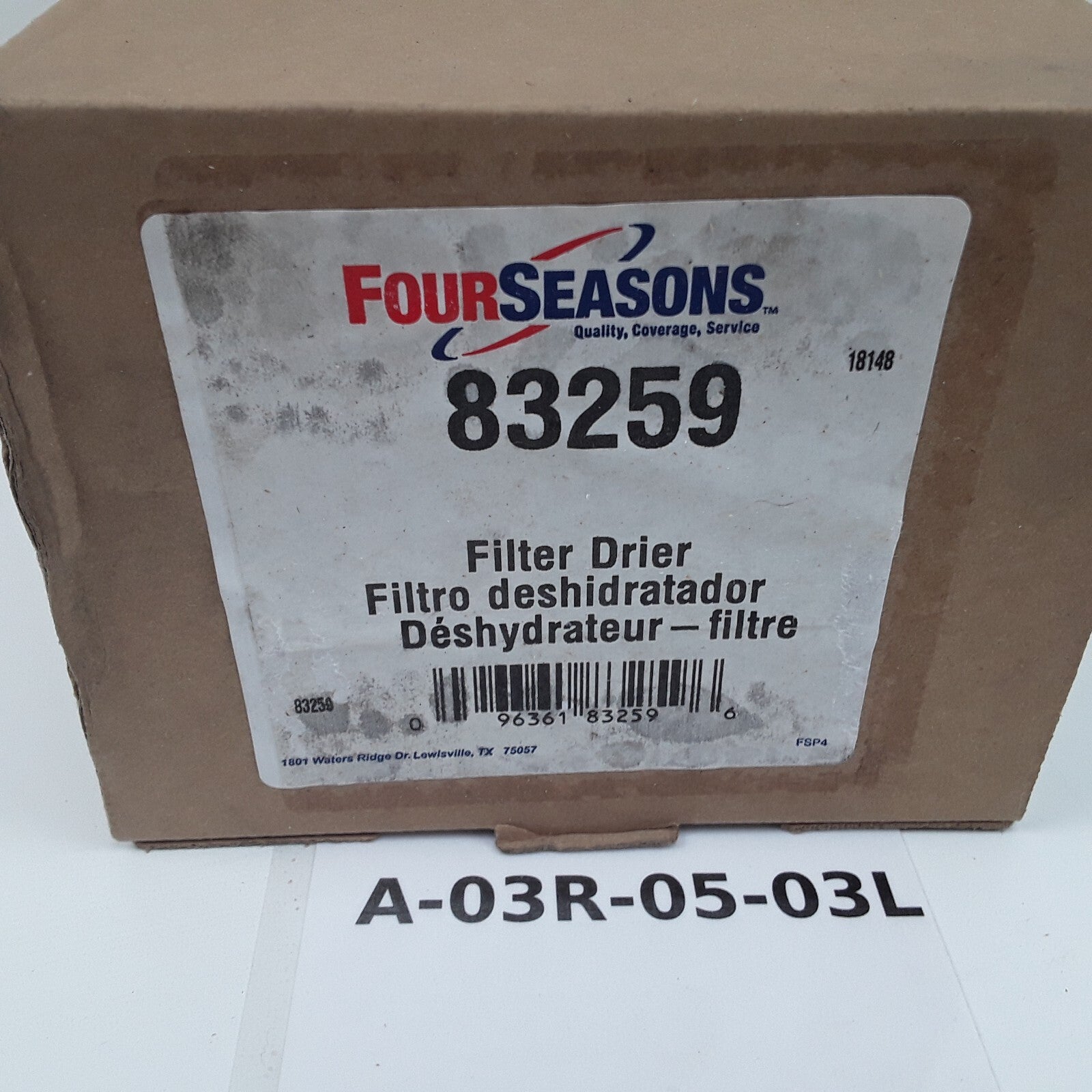 Four Seasons 83259 A/C Accumulator Fits Audi A4 Quattro A4 (2002 2003 2004-2007)