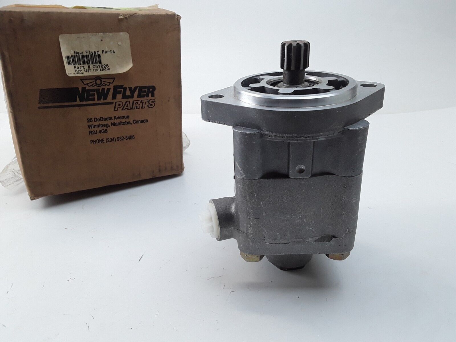 Power Steering Pump Luk 2107277 051826 Model LF73 For International,New Flyer - HotCarParts