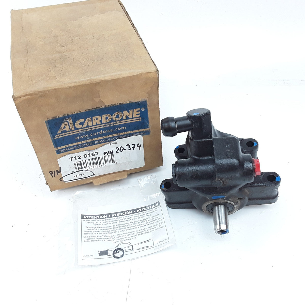 Cardone 20-374 Power Steering Pump Fits Lincoln Ford Mercury 2008 2009 2010 2011