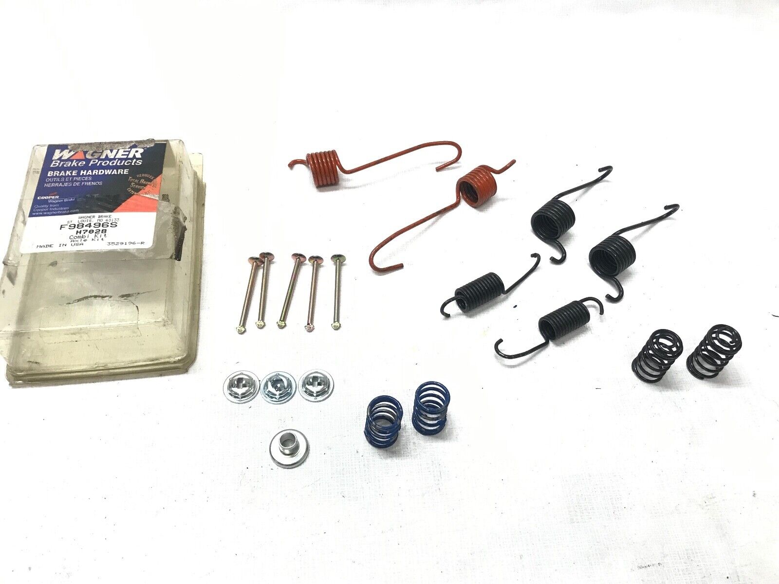 Drum Brake Hardware Kit-Combi Kit Rear Wagner F98496S - HotCarParts
