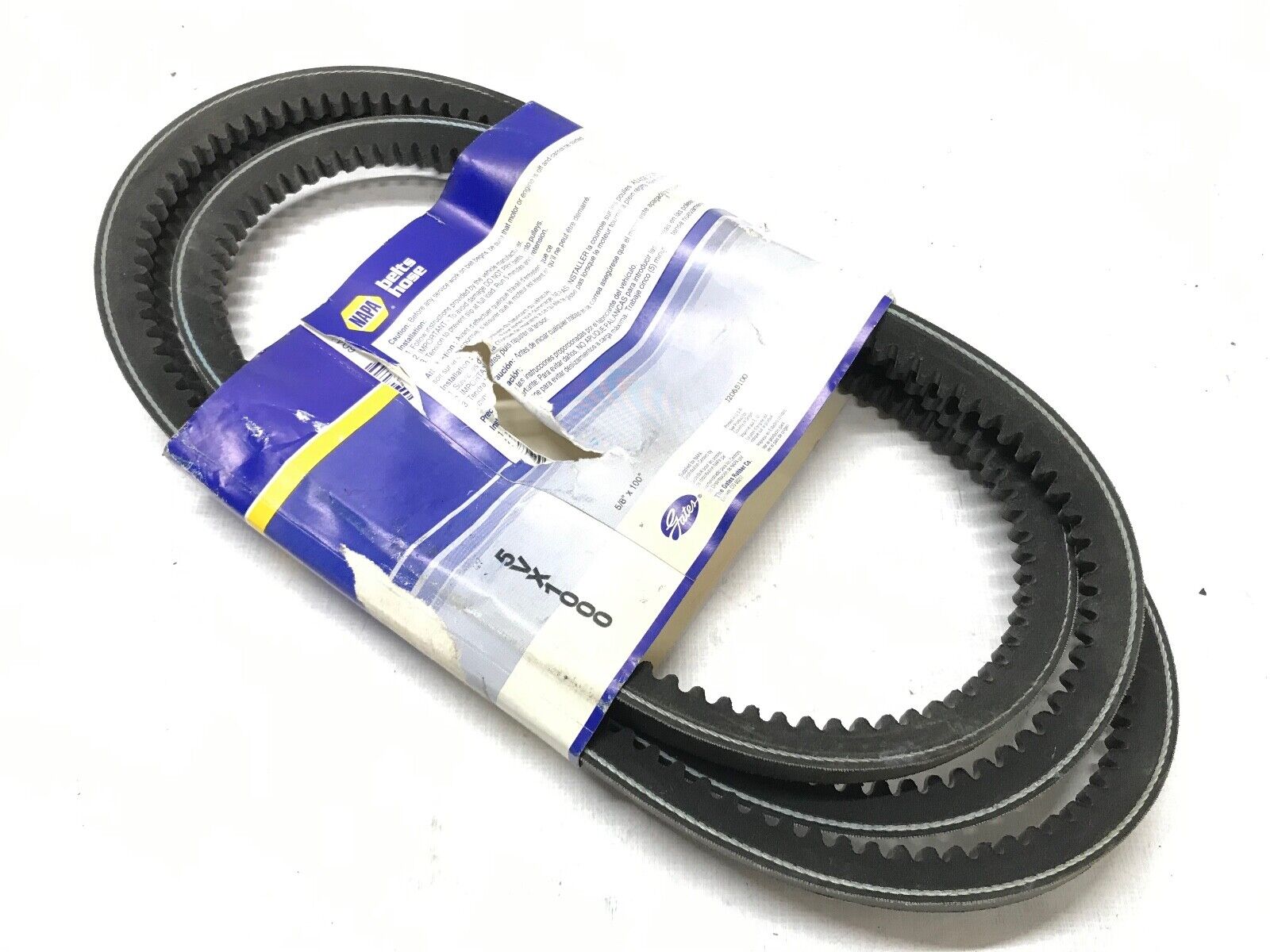 Accessory Drive Belt NAPA / Gates 5VX1000 - HotCarParts