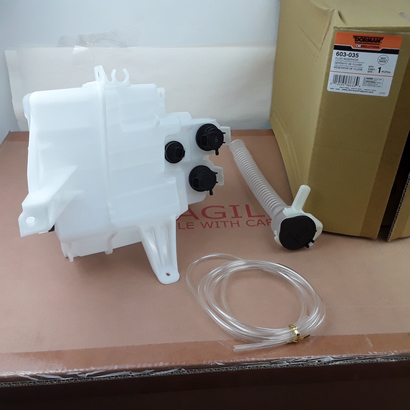 Front Windshield Washer Fluid Reservoir Fits Toyota RAV4 2006 2007 2008