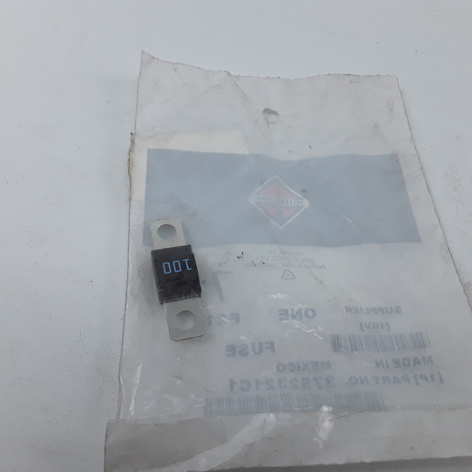 Genuine International 3752321C1 Fuse 100 Amp Bolt In Midi Fu For Navistar Trucks
