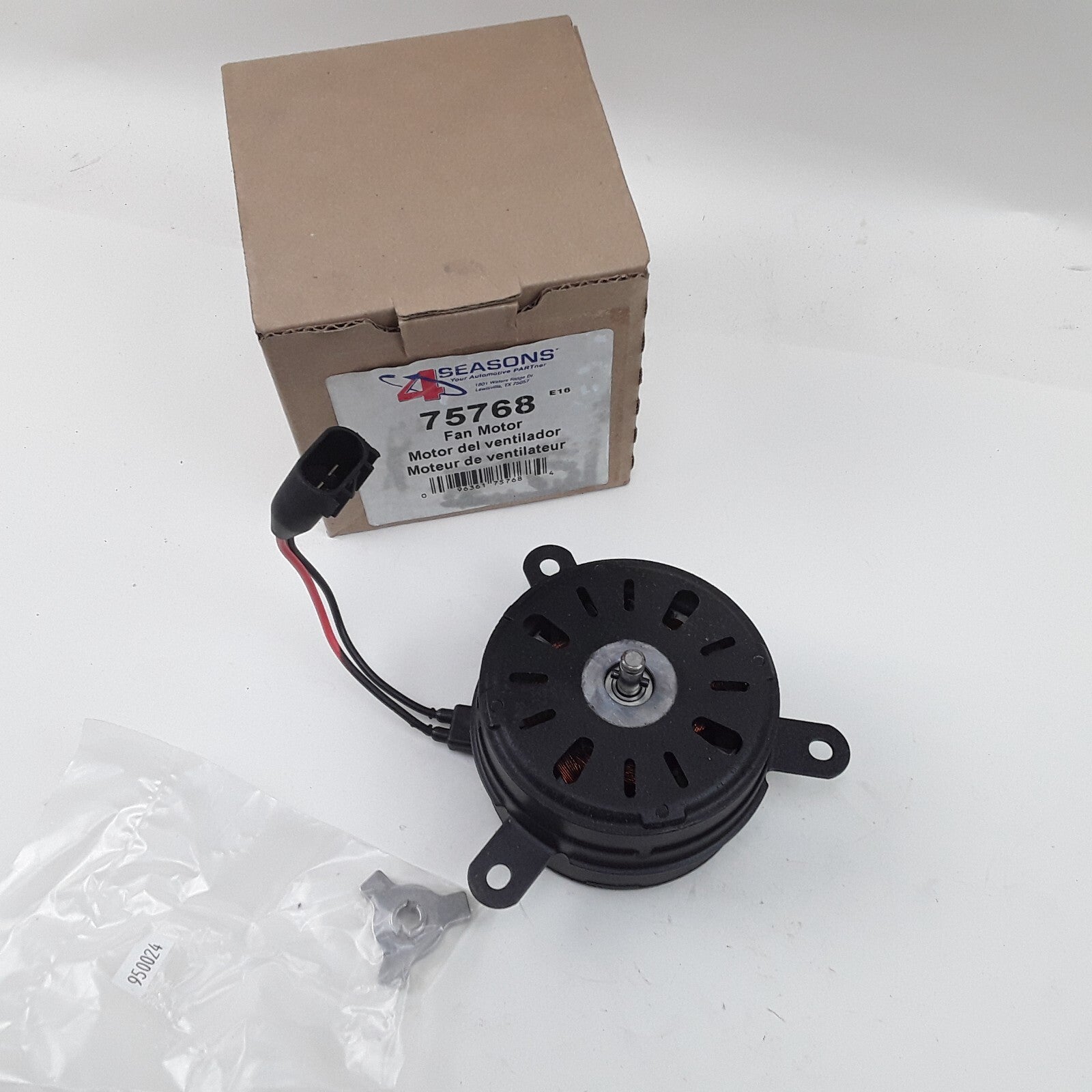 Four Seasons 75768 Condenser Fan Motor Fits Cadillac Chevrolet GMC (2004-2014)