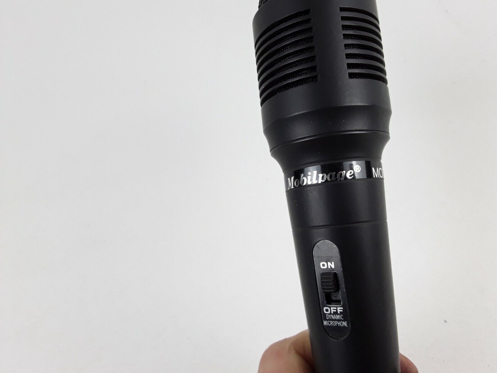 Genuine Mobilpage Model 181 Wired Dynamic Microphone On/Off Fast Free Shipping - HotCarParts