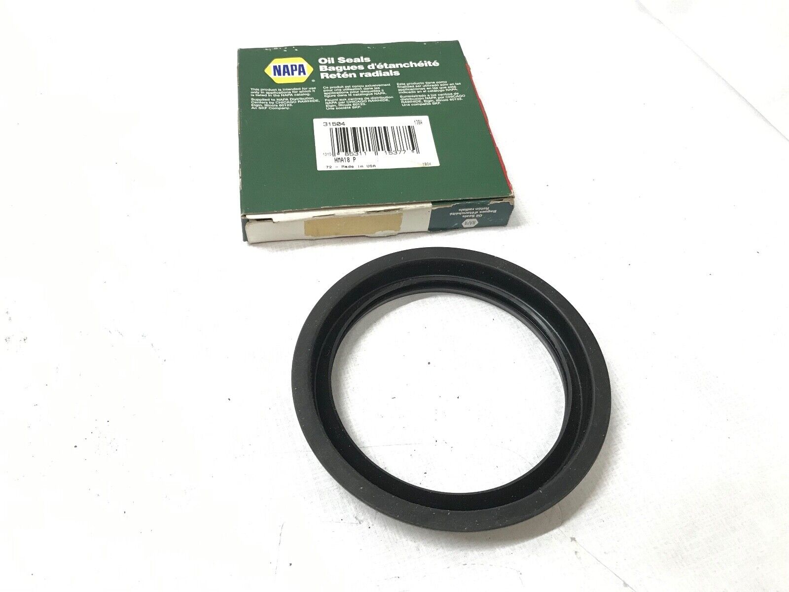Wheel Seal Front CHICAGO RAWHIDE 31504 NAPA SKF 31504 - HotCarParts