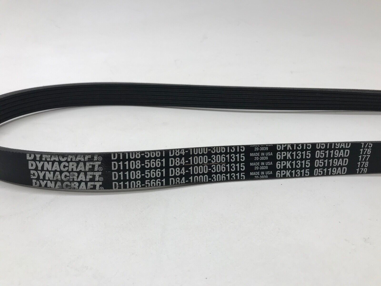 Serpentine Belt D84-1000-3061315 / 3061315 Dayco 5060520 4060522 518K6MK... - HotCarParts