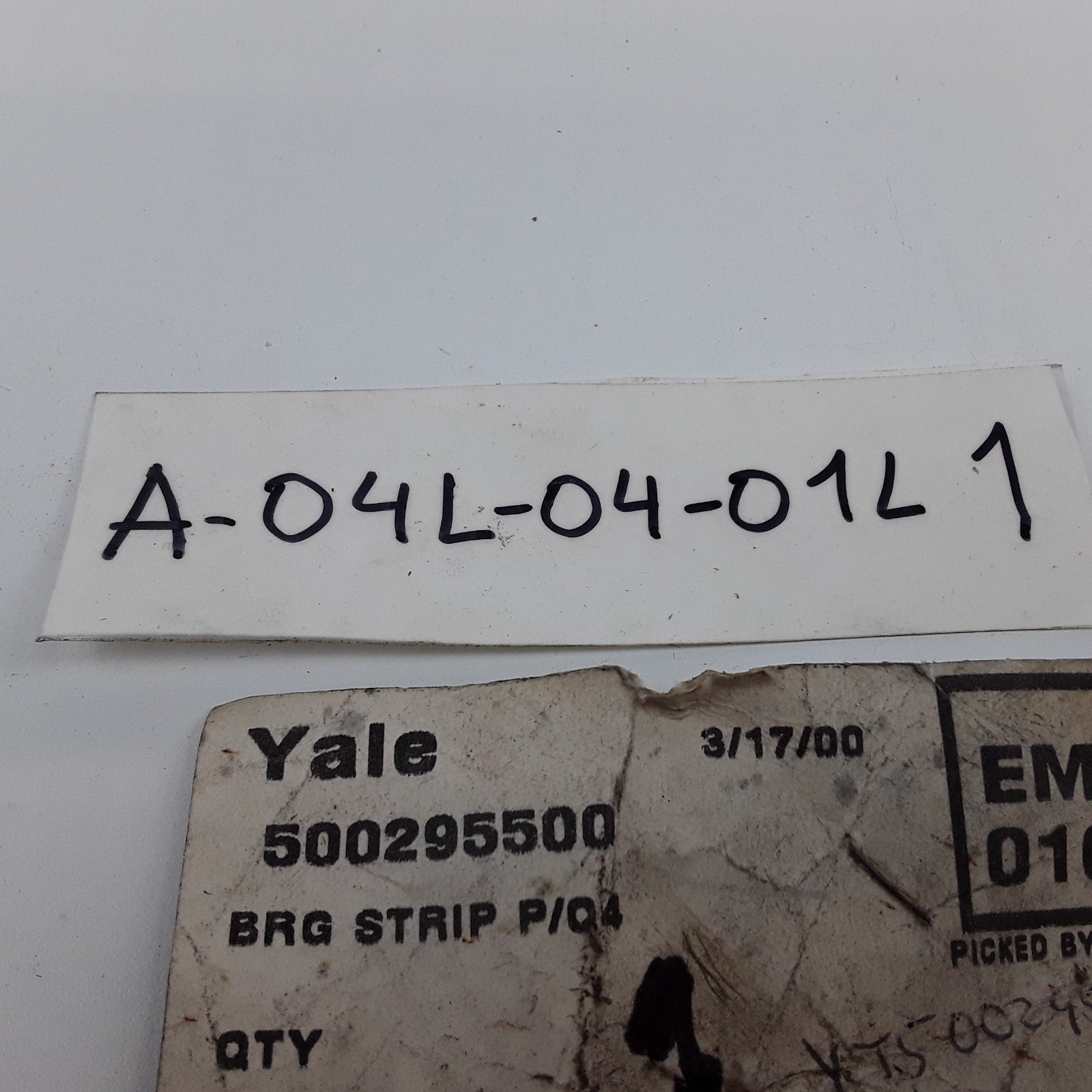 Yale 500295500 Aftermarket Bearing Wear Strip Heavy Duty For Yale Forklifts