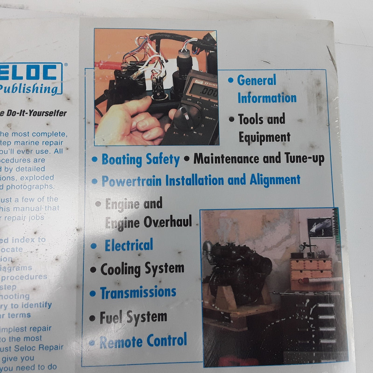 Repair Manual For Yanmar Outboards All QM GM/HM JH & JH2 Diesel Models 1975-1998