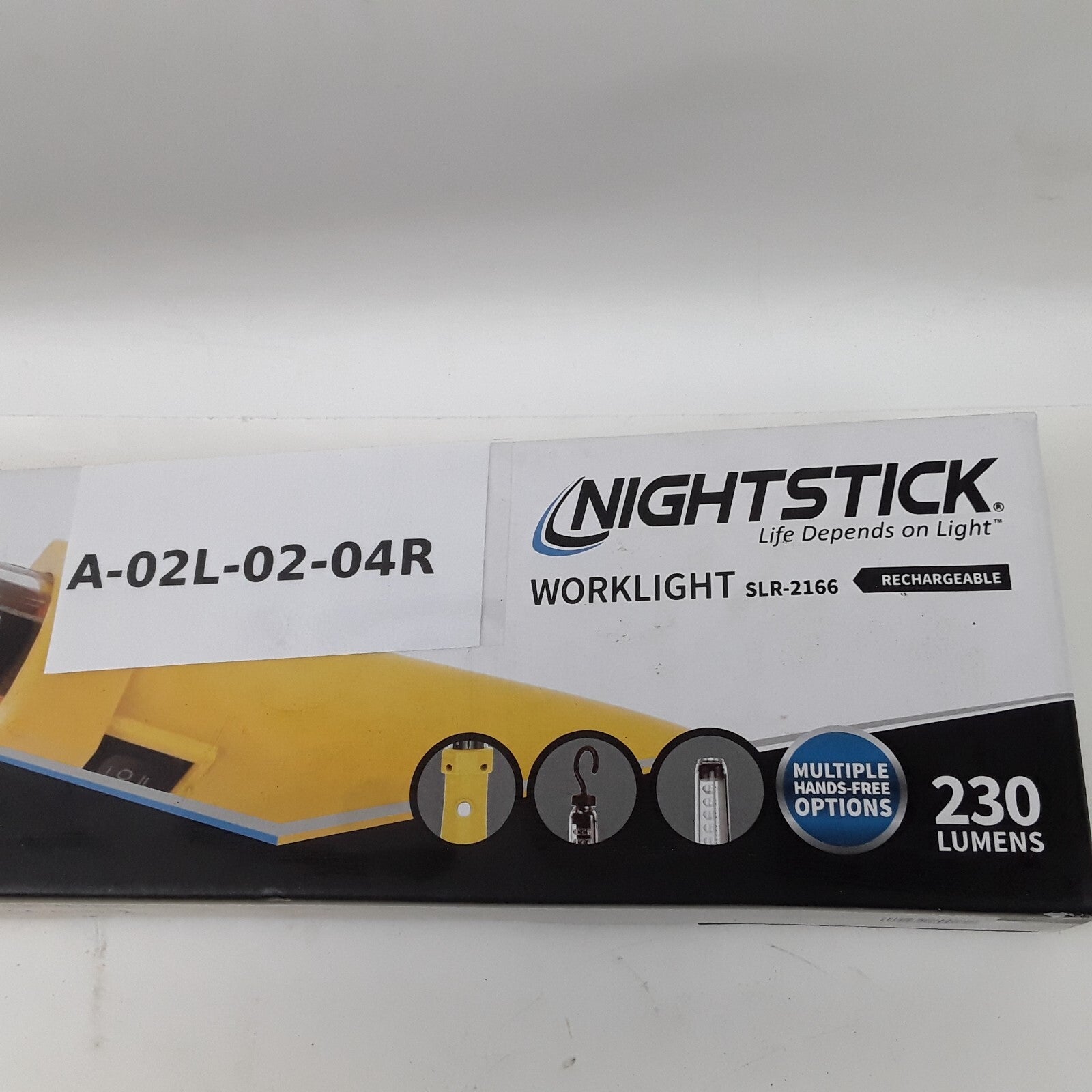 Nightstick SLR-2166 Multi-Purpose Work Light 230 Lumens Floodlight Rechargeable