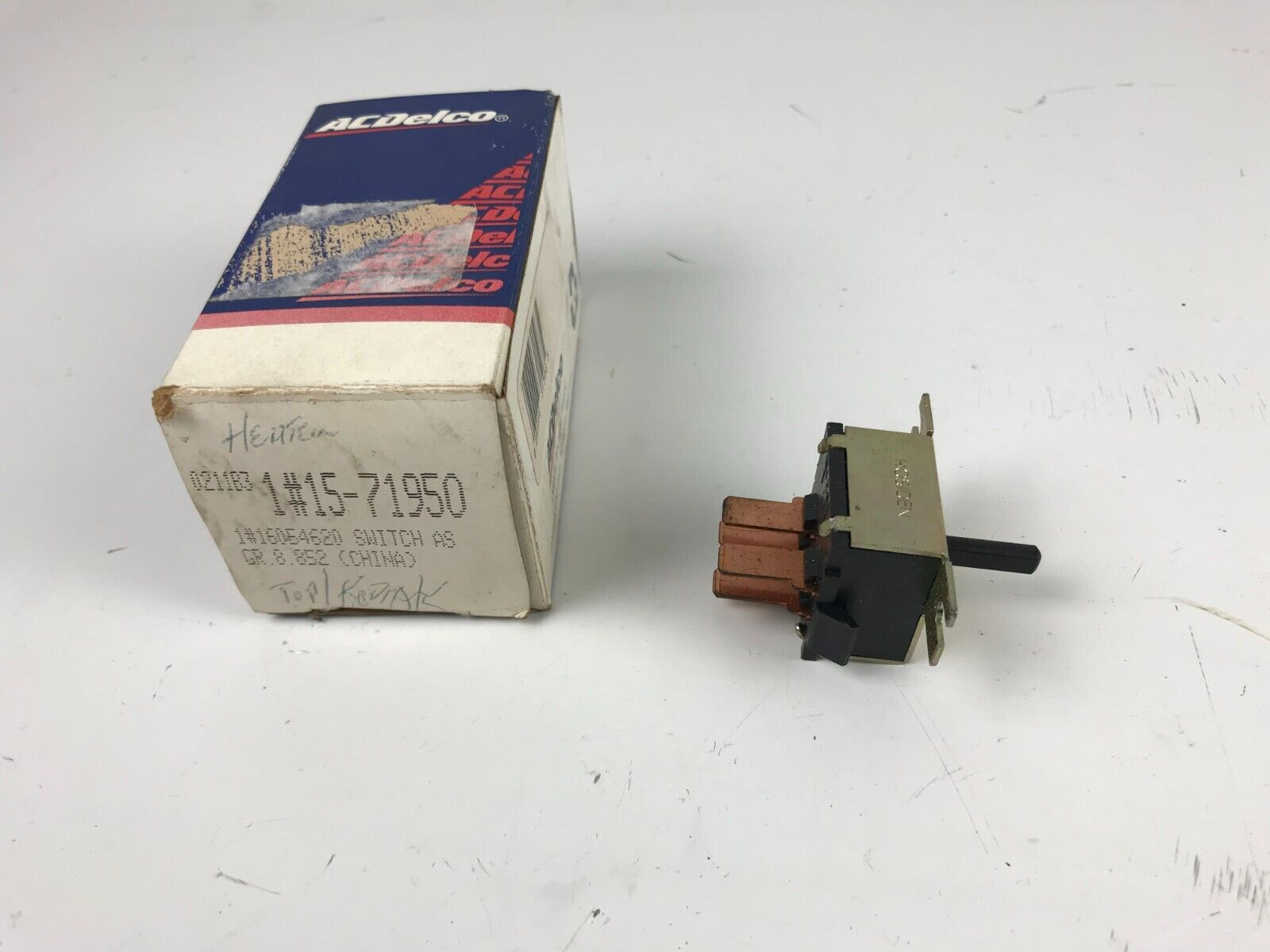 OEM ACDelco 15-71950 HVAC Blower Control Switch-Heating and Air Conditioning - HotCarParts