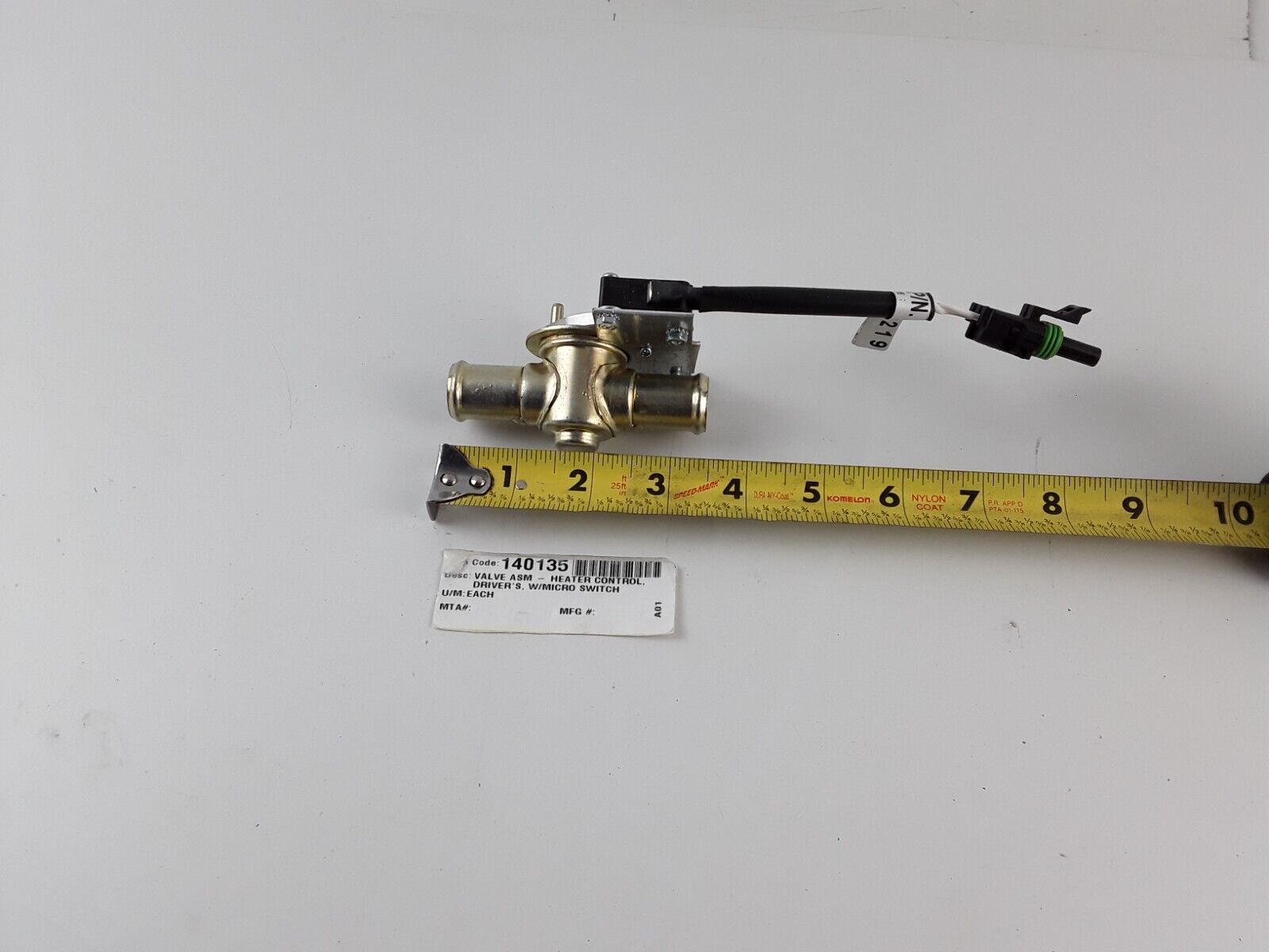 HVAC Heater Control Valve Cable Operated W/Micro Switch For New Flyer Bus, Truck - HotCarParts