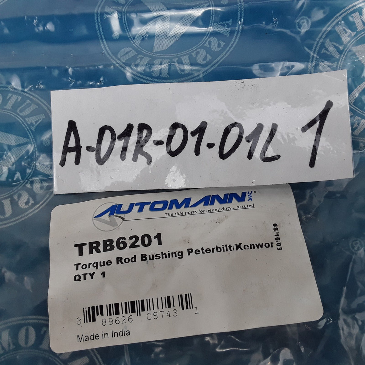 Automann TRB6201 Axle Torque Rod Bushing Fits Kenworth Peterbilt Trucks