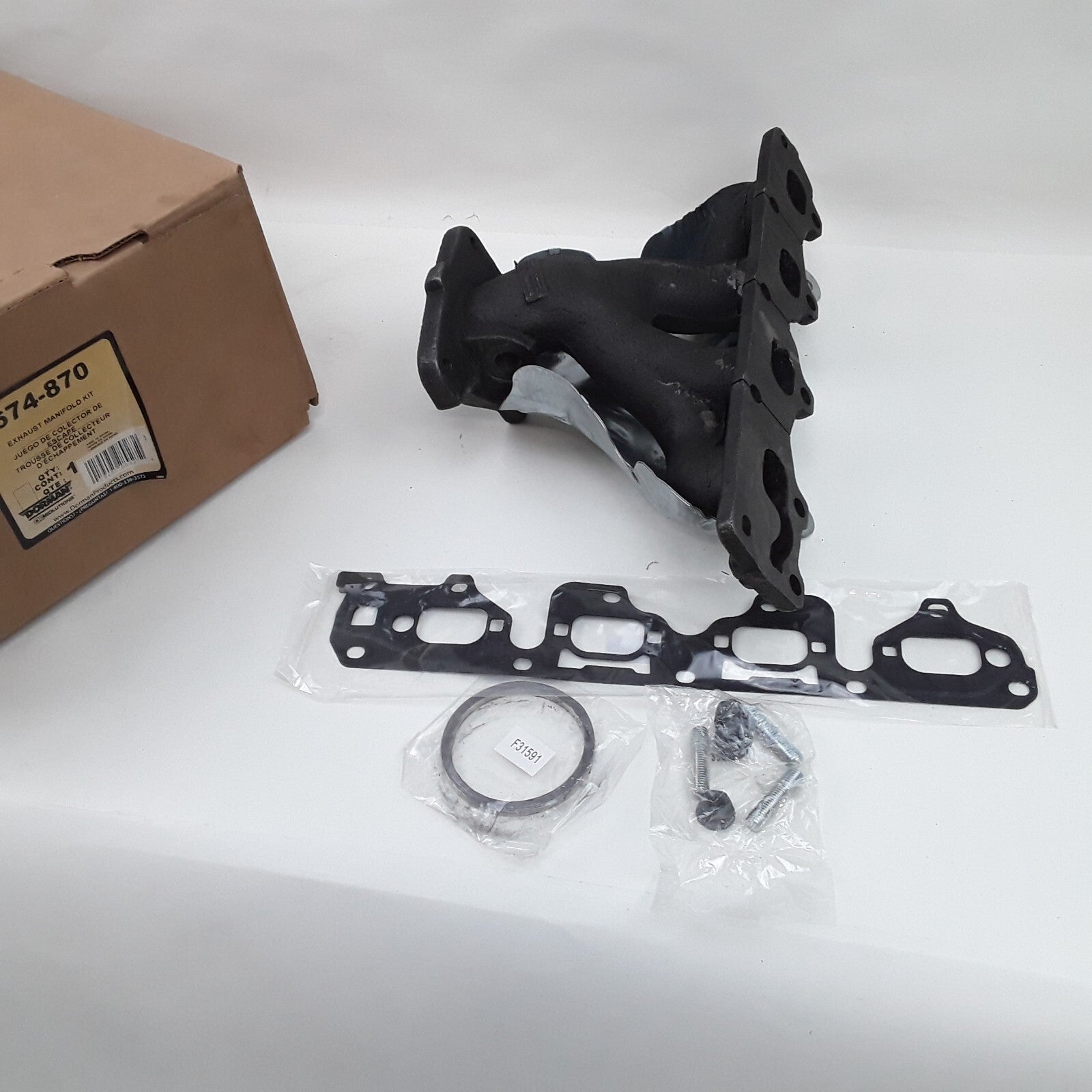Dorman 674-870 Exhaust Manifold Fits Oldsmobile Pontiac Chevrolet Saturn 2000-07