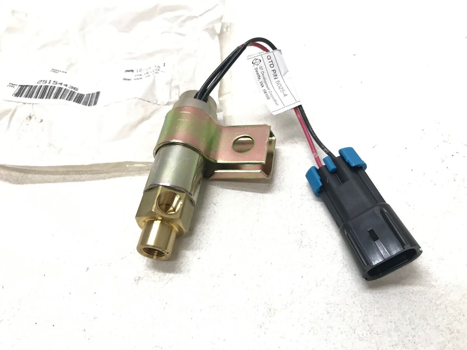 GENUINE MACK OEM AIR VALVE , COMP 25154436 20QE3373 - HotCarParts