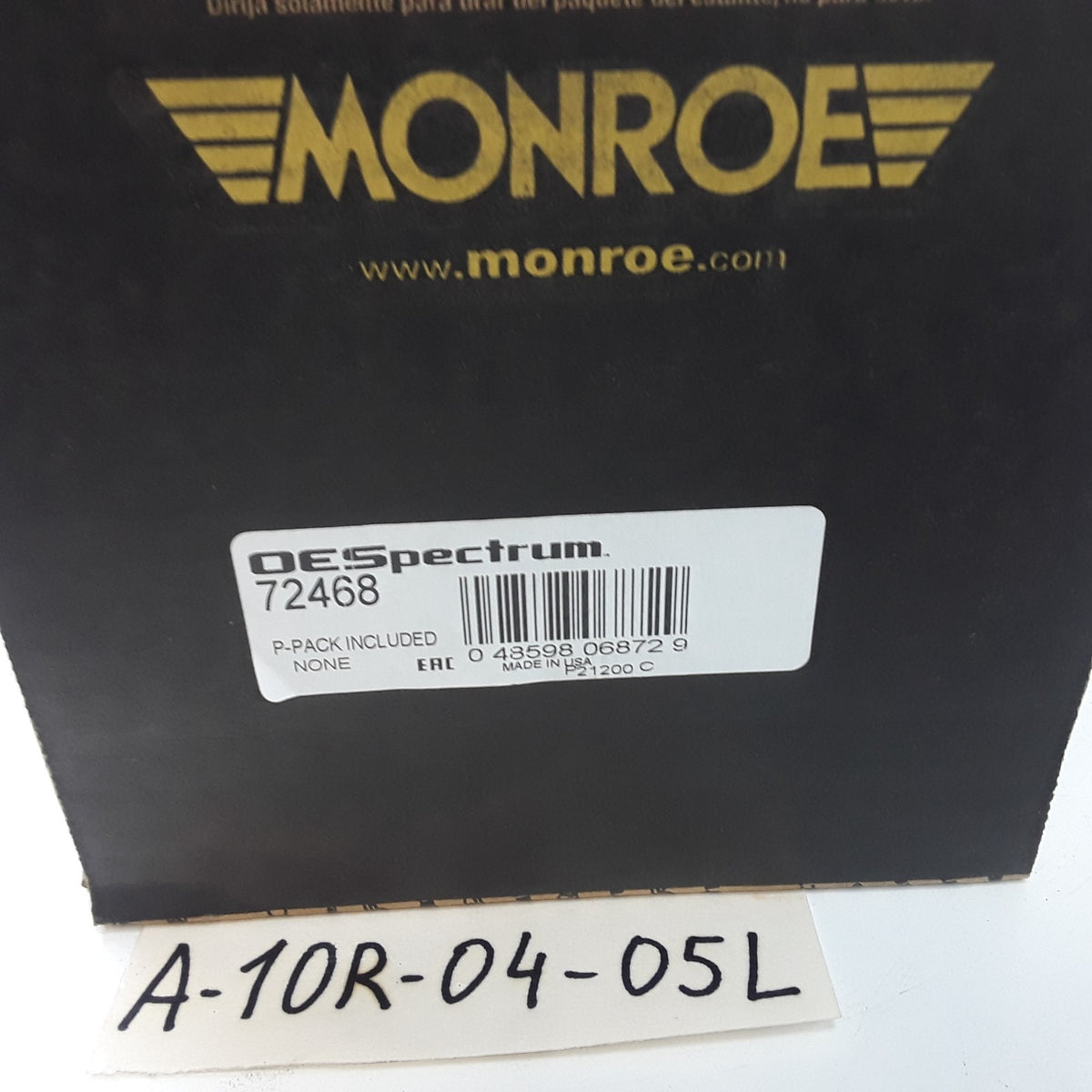 Monroe 72468 Front Left Suspension Strut Fits Suzuki Aerio (2004 2005 2006 2007)