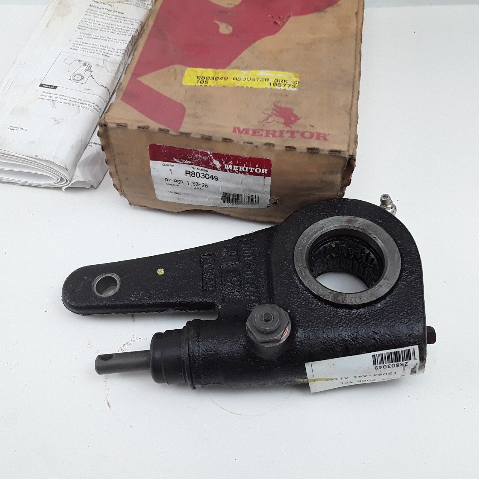 Air Brake Automatic Slack Adjuster 1.50" Spline Dia. 28 Splines 5.50" Arm Length