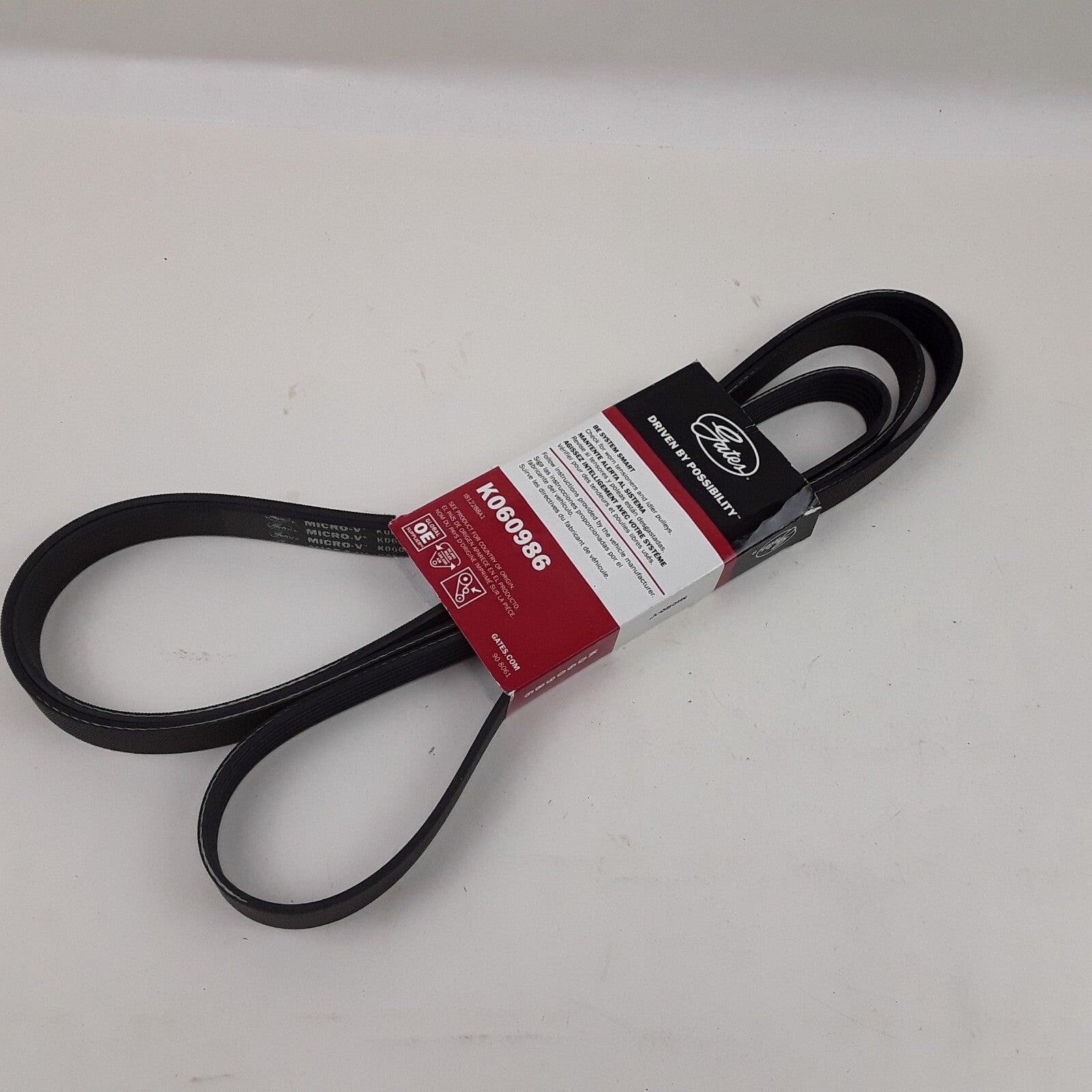 Micro-V Serpentine Drive Belt Fits Chrysler Town & Country 1993 1994 1995