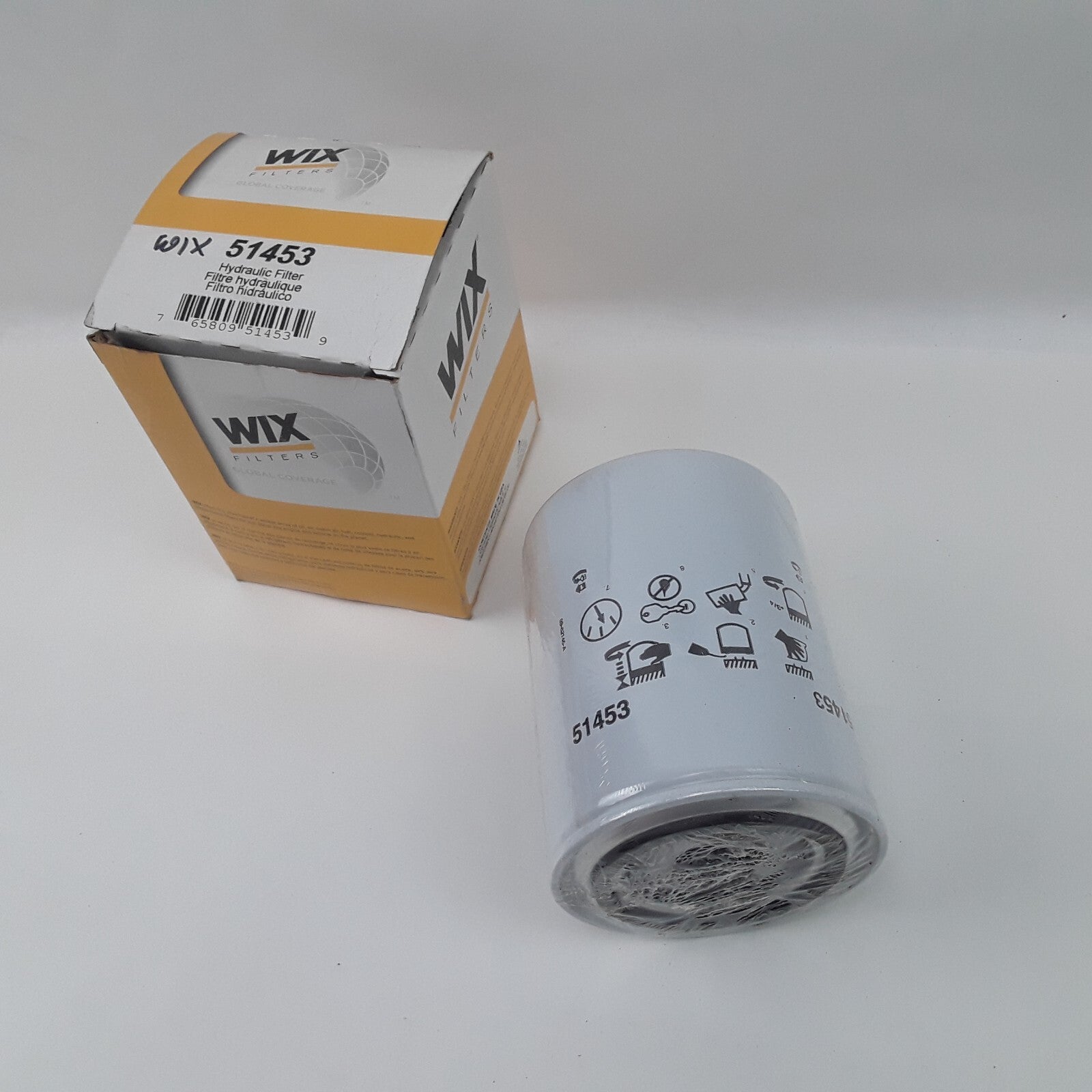 Wix 51453 Heavy Duty High Performance Premium Quality Spin-On Hydraulic Filter
