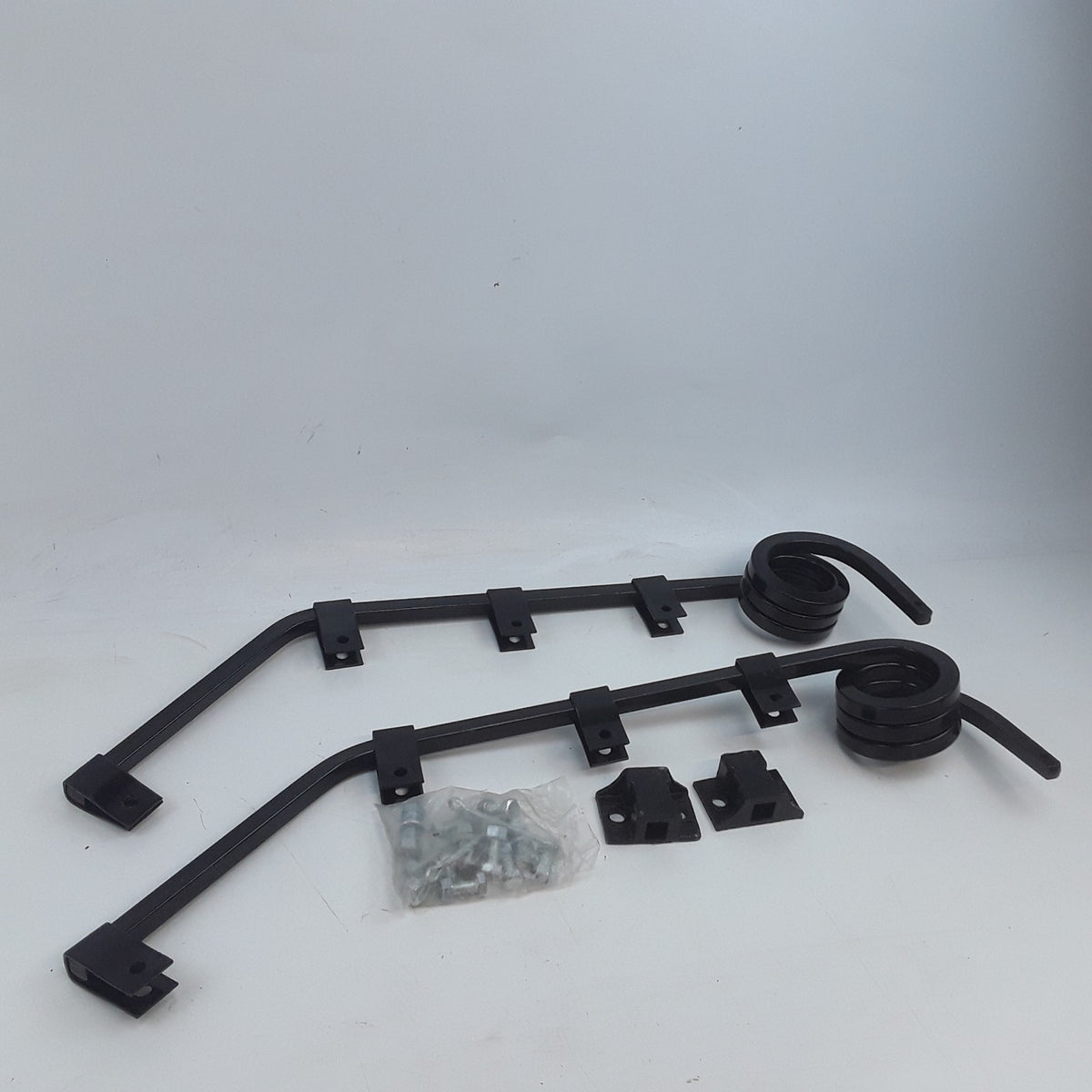 World American WA-2733B Mud Flap Hangers Steel Square Tube For Trucks & Trailers