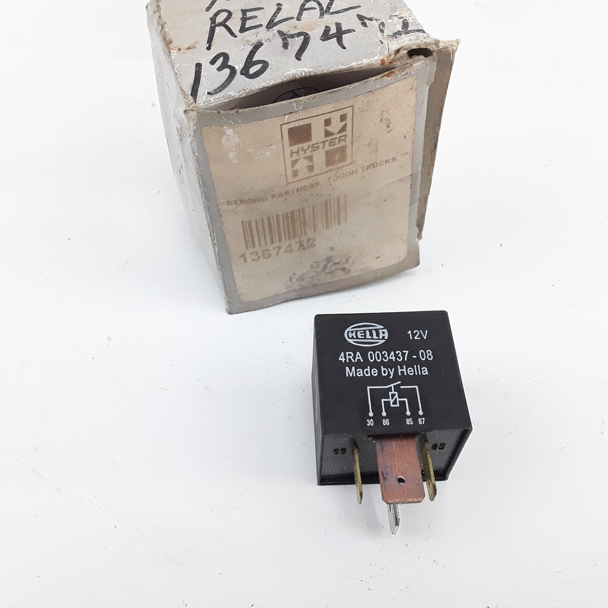 Relay Fits Hyster H45XM H2.00XM H55XM H2.50XM H65XM H50XM Forklift 4RA 003437-08