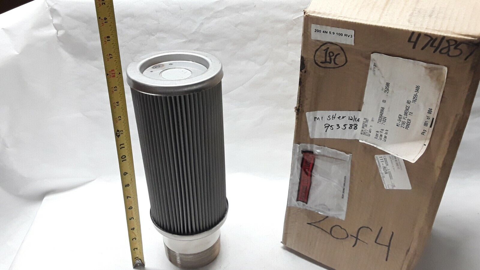 filter 200 4n 5.9 100 rv3 474857 FAST FREE SHIPPING - HotCarParts