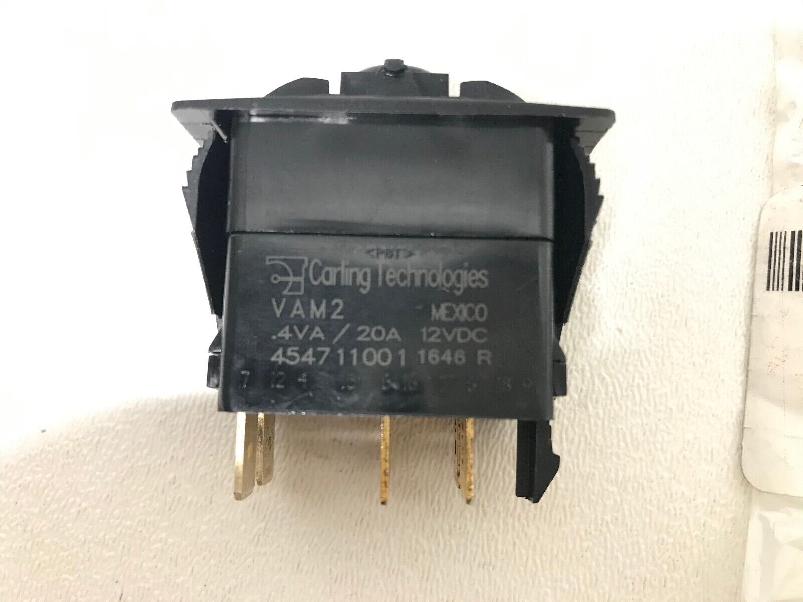 GENUINE OEM INTERNATIONAL SWITCH ROCKER OFF /ON LOW CURRENT 454711001 FAST SHIPP - HotCarParts