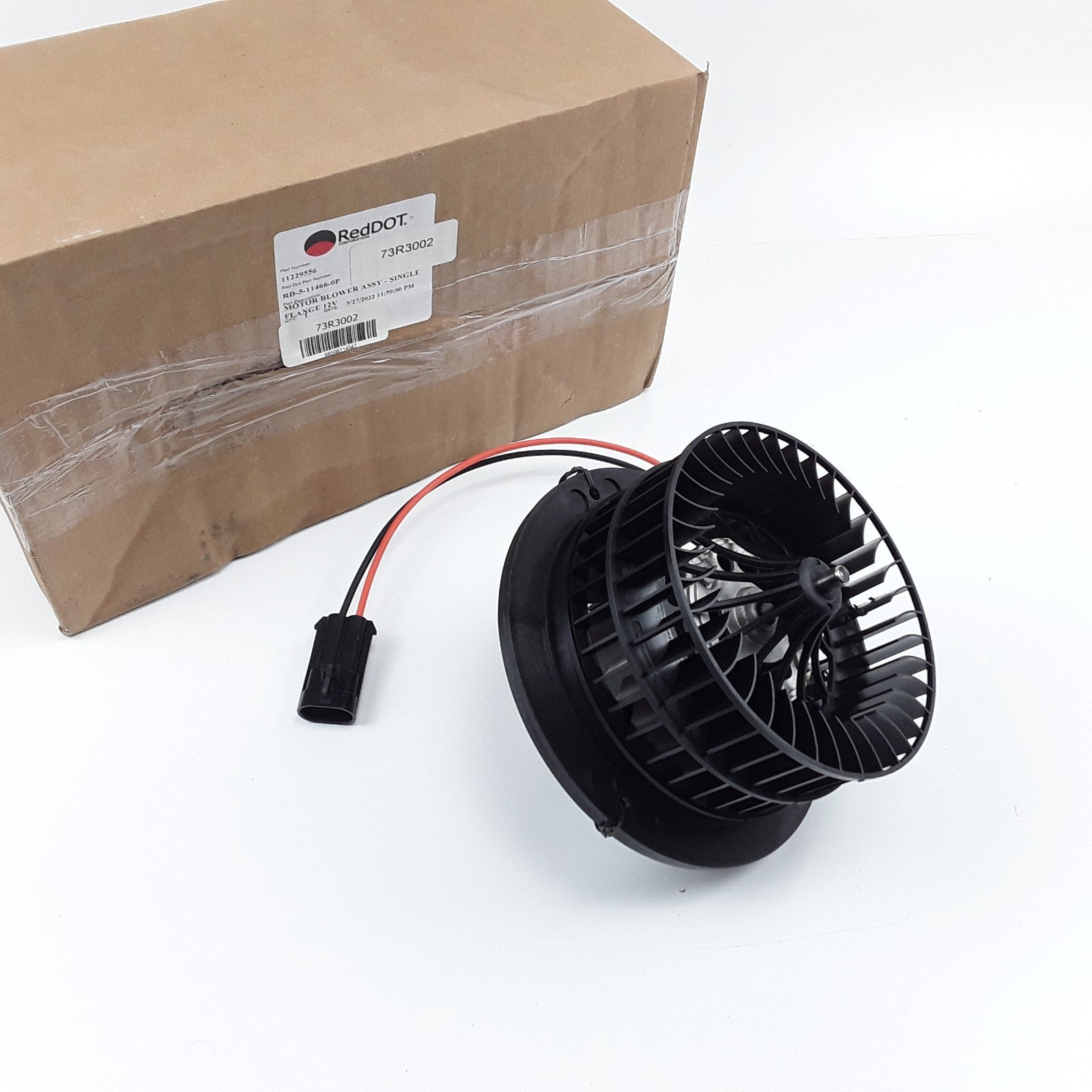 Single Flanged Blower Motor Fits Sterling Truck Volvo Freightliner (1989-2005)