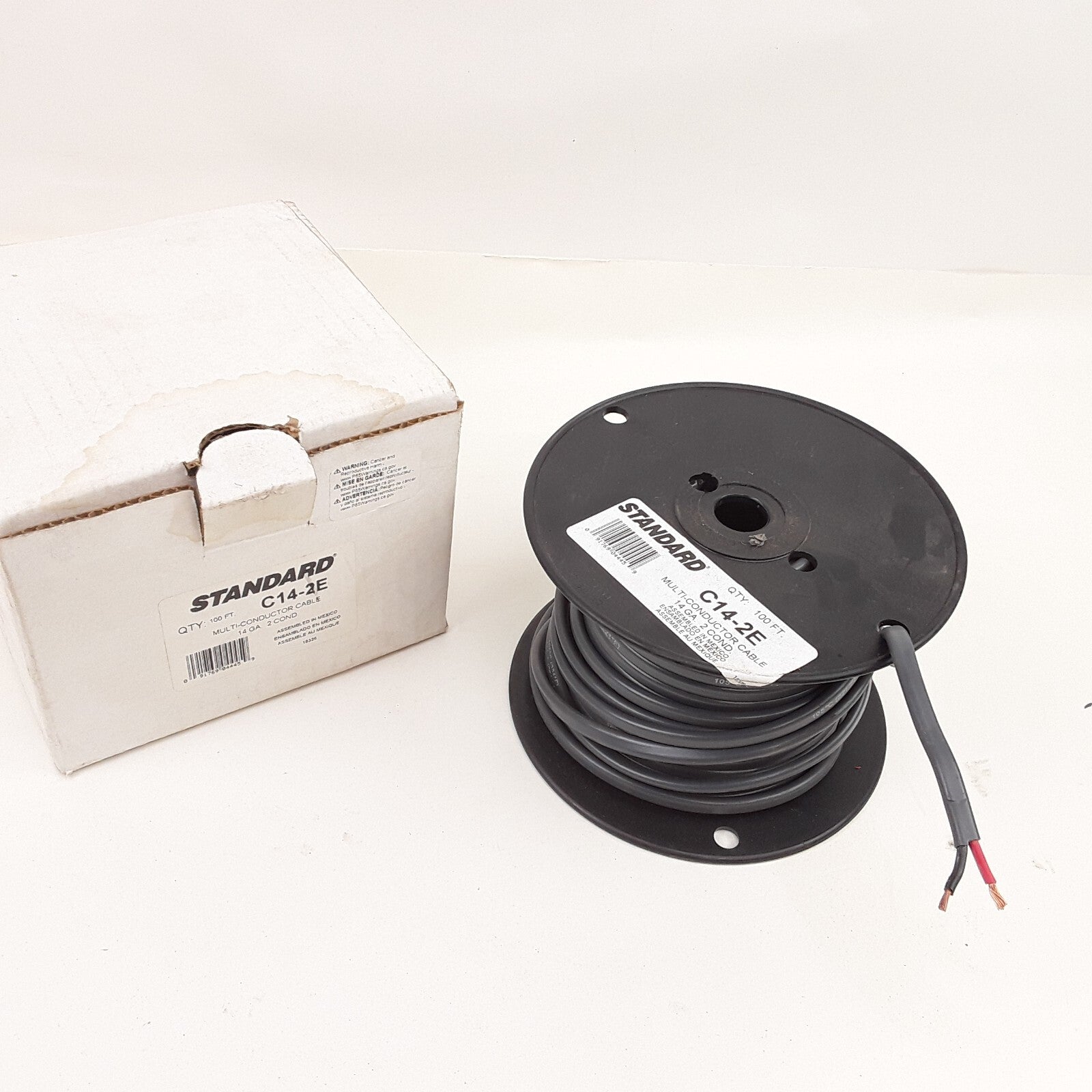 Standard Ignition C14-2E 100 Feet Multi-Conductor Cable Black 2 Cond 14GA