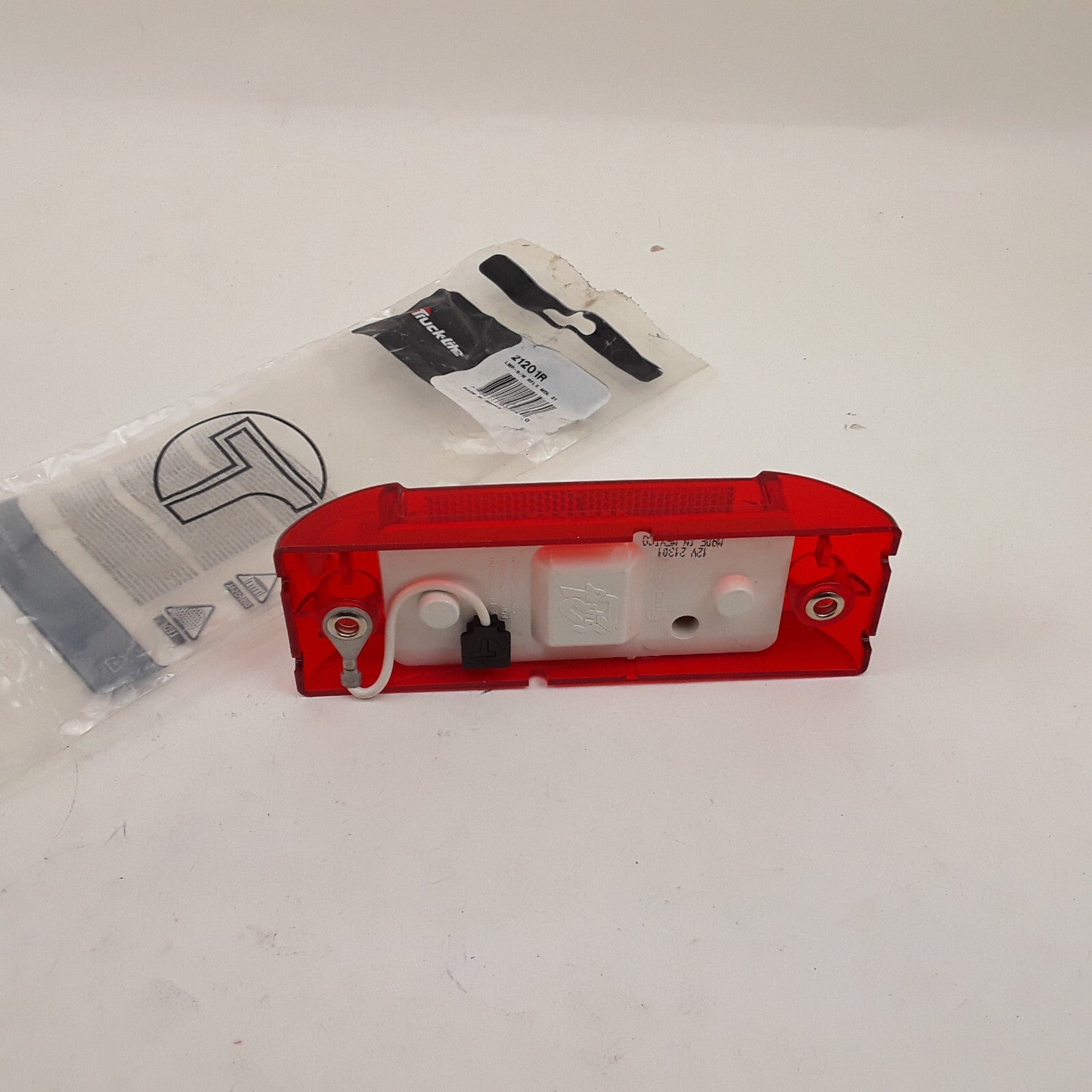 Truck-Lite 21201R Super 21 Reflectorized Lamp Red Incandescent Rectangular