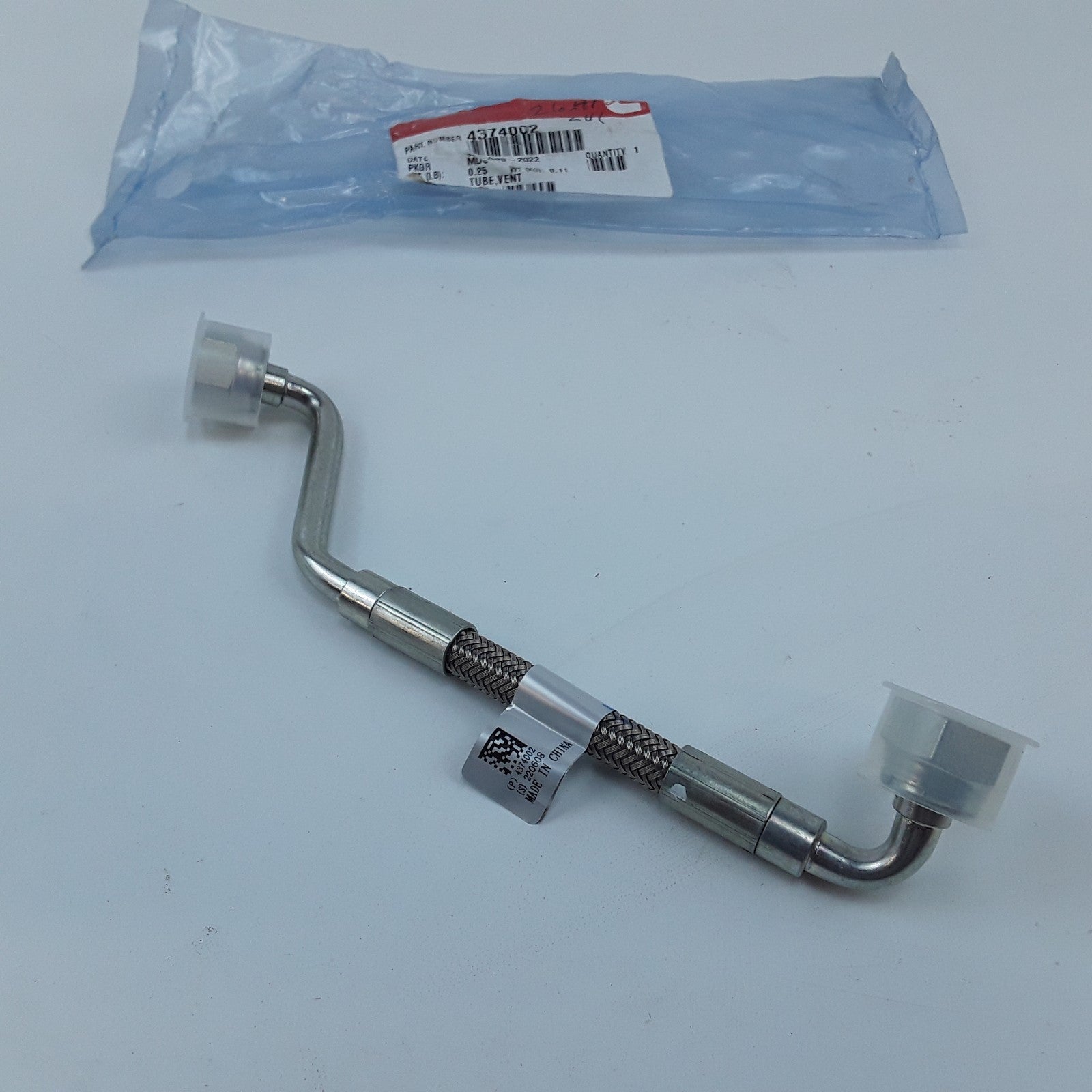 Genuine Cummins 4374002 Vent Tube Assembly Fits EPA13 15 Liter ISX QSX Engines