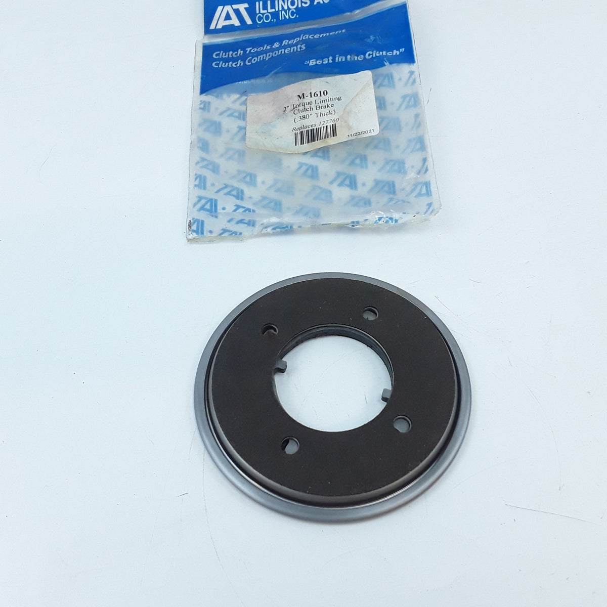 Illinois Auto Truck M-1610 TL Clutch Brake 0.380" Thick Replaces 127760 R160012
