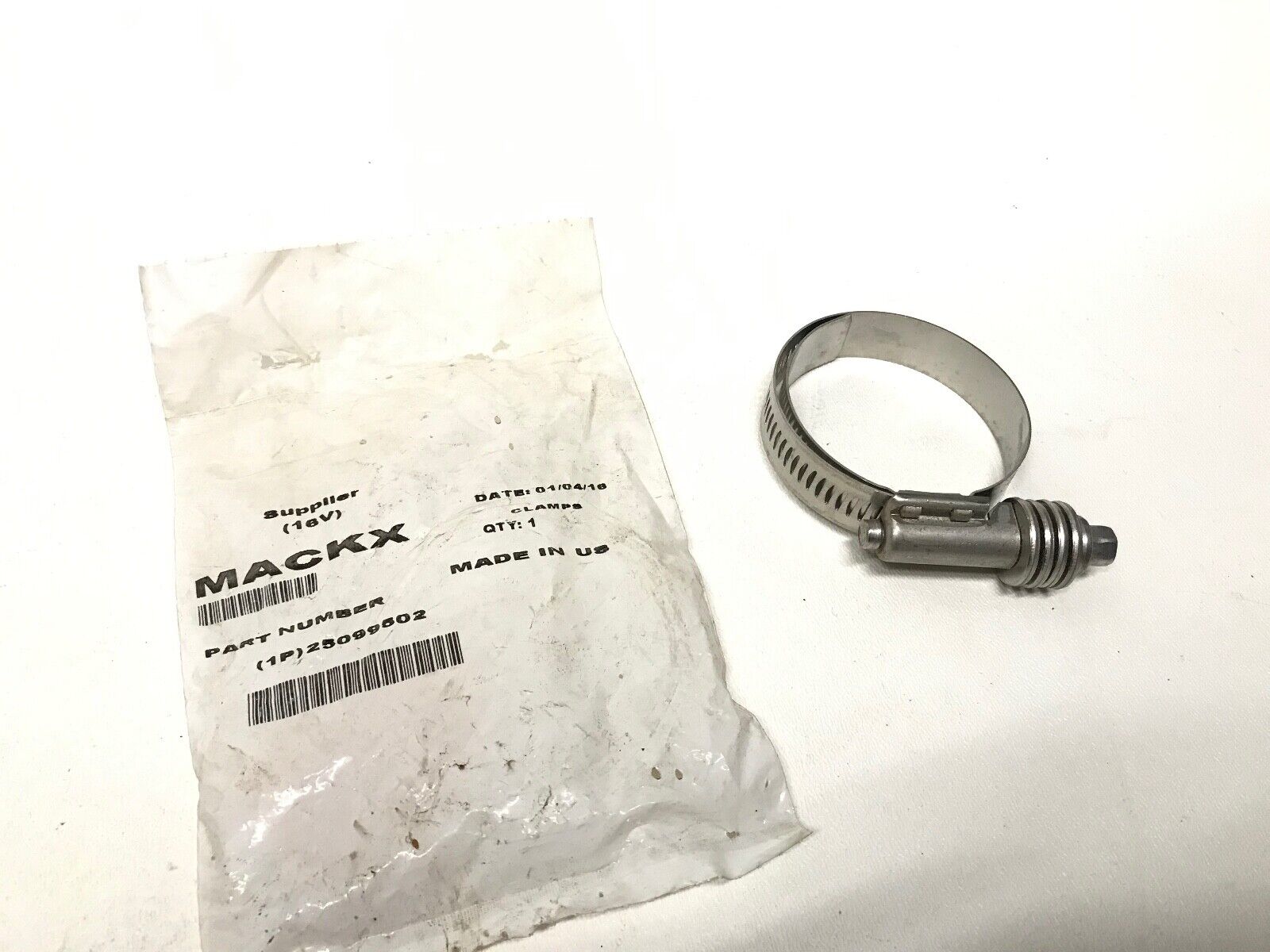 MACK 25099502 Hose Clamp (MIN 1.31"/MAX 2.25") 83AX1029 , 27-51 mm - HotCarParts