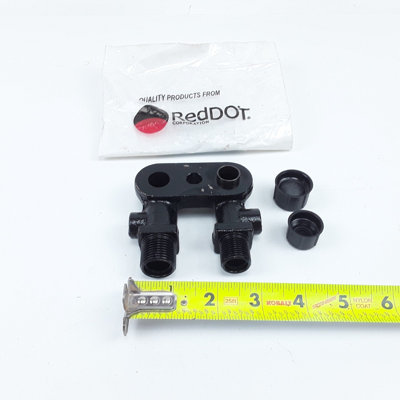 Red Dot 75R8515 Compressor Manifold Head Adapter Assembly 3/4 x 7/8 Heavy Duty