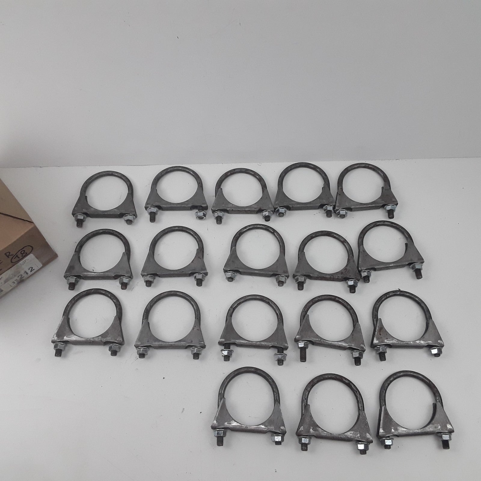 Walker 32212 Exhaust Clamp System Accessory Steel Heavy Duty 2 1/2" Lot of 18