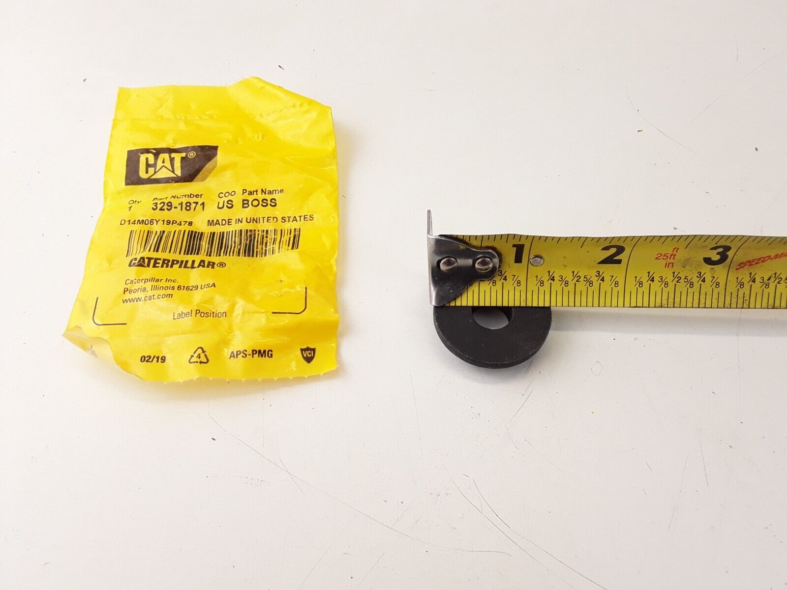 CAT 329-1871: 11MM INNER DIAMETER BOSS used in Engine Enclosure Fits Caterpillar - HotCarParts