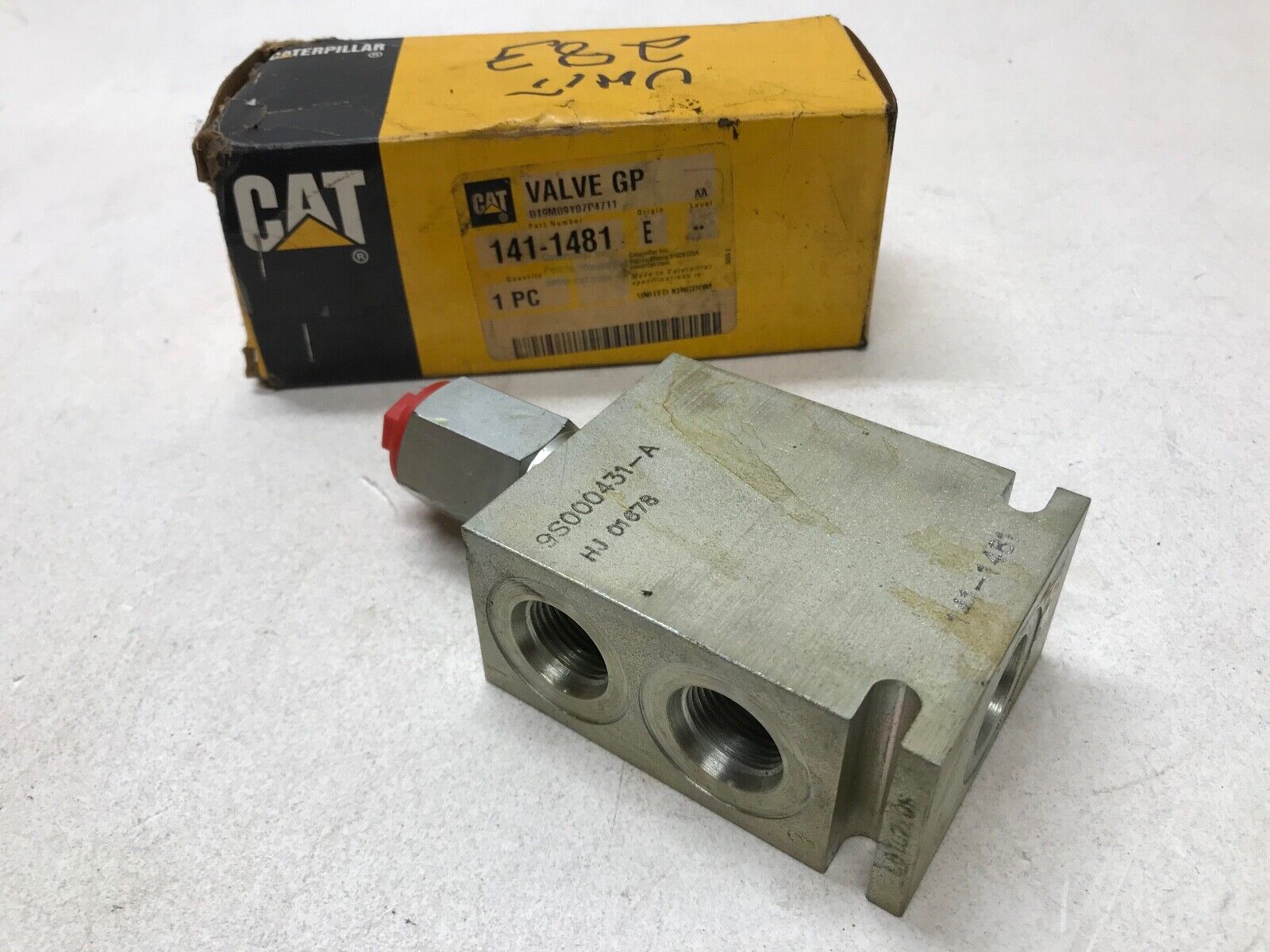 Caterpillar CAT OEM VALVE GP-SHUTTLE 141-1481 / 9S000431-A HJ01678 125-3657 - HotCarParts