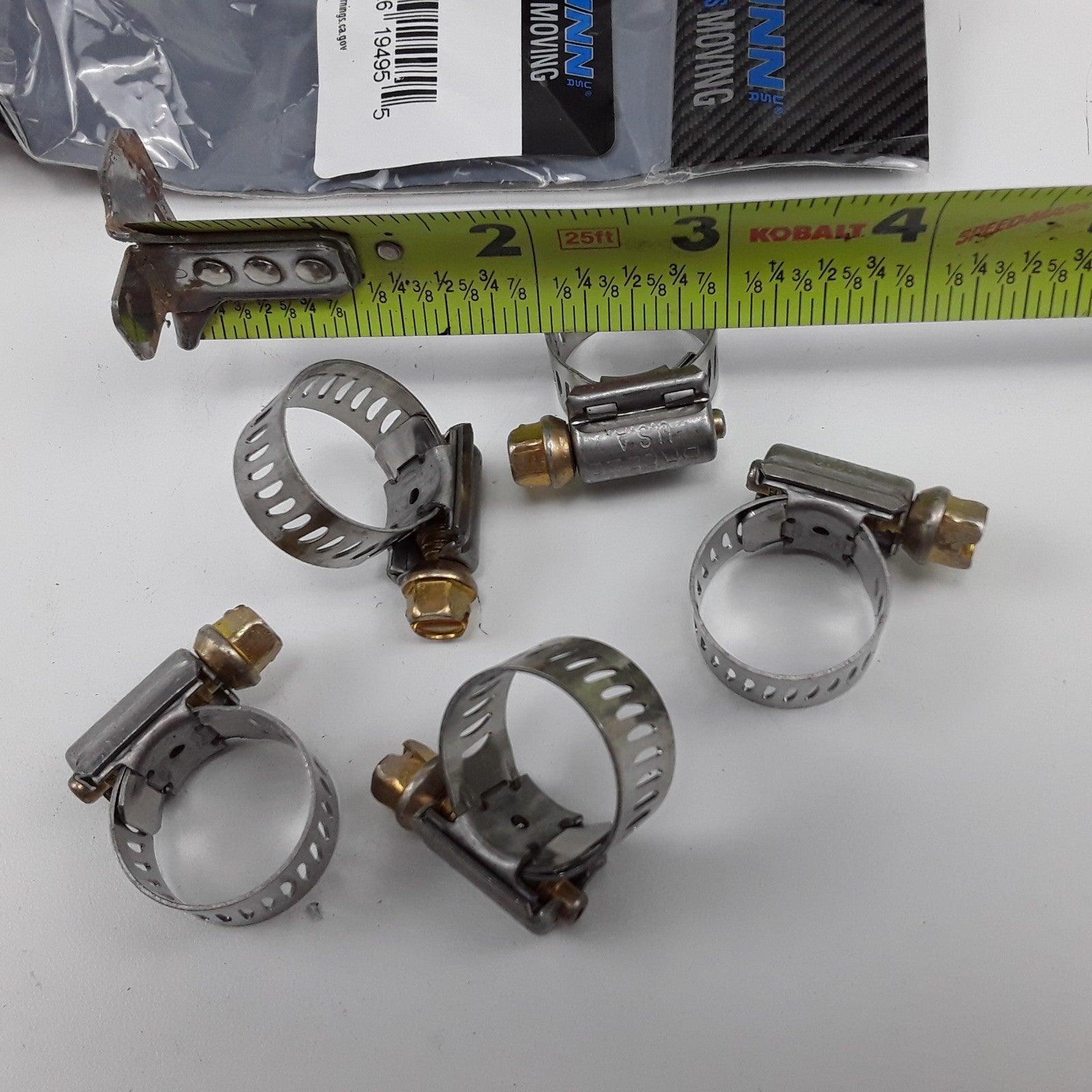 Hose Clamp Assembly 7/16in to 25/32in Set of 5 Clamps Automann 561.20006