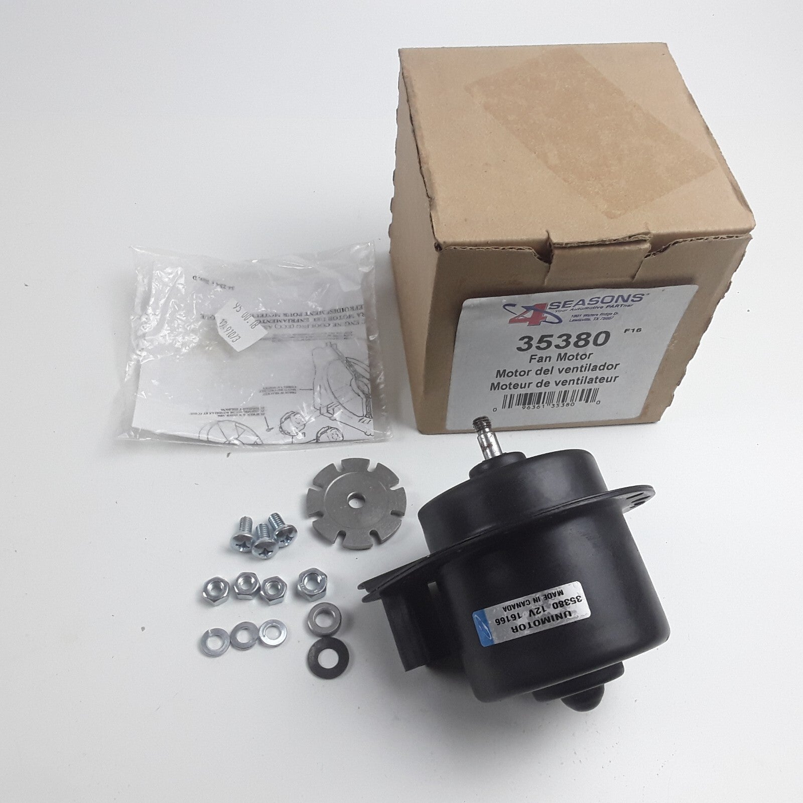 Condenser Fan Motor Fits Dodge Oldsmobile Pontiac Cadillac Chevrolet (1986-2008)