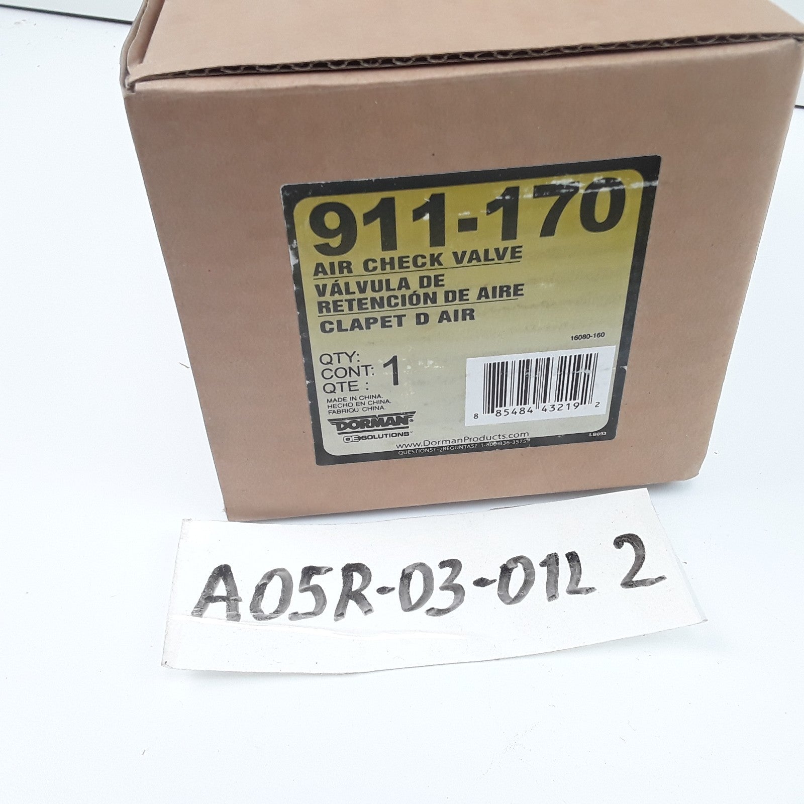 Secondary Air Injection Check Valve Fits Subaru Forester 2005-13 WRX STI 2013-21